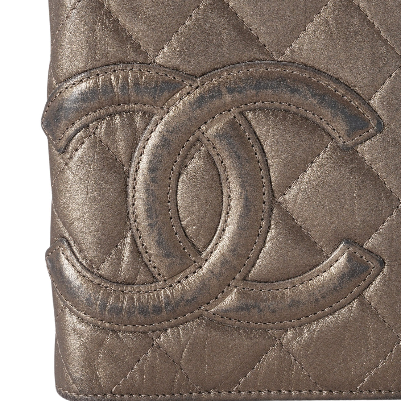 CHANEL(USED)샤넬 깜봉 장지갑