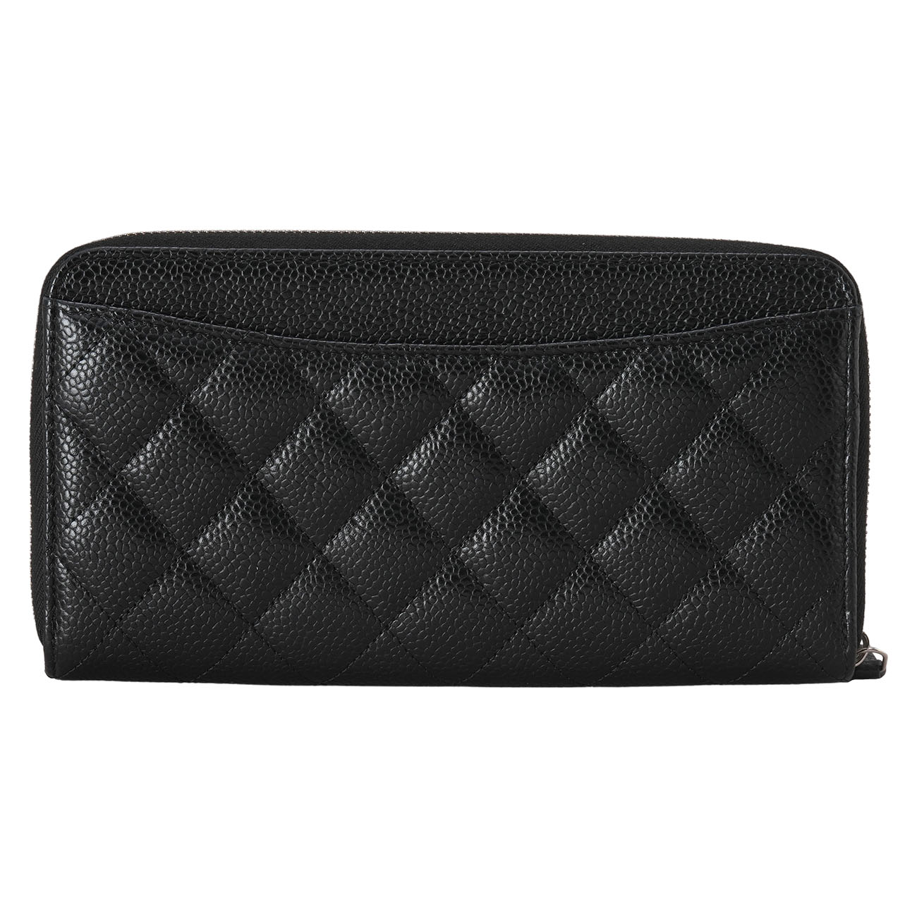 CHANEL(USED)샤넬 캐비어 클래식 지퍼 장지갑