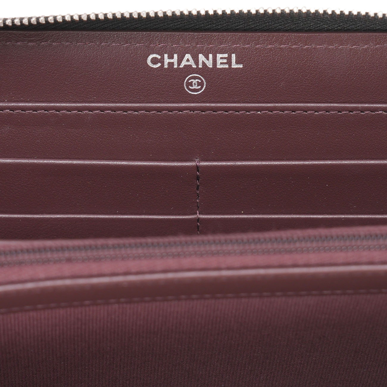 CHANEL(USED)샤넬 캐비어 클래식 지퍼 장지갑
