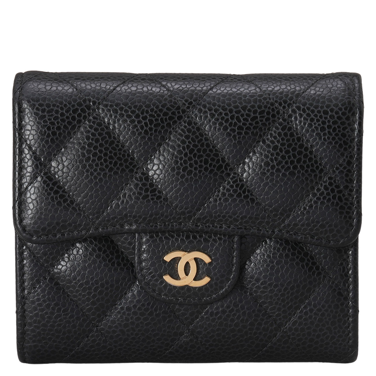 CHANEL(USED)샤넬 캐비어 클래식 반지갑
