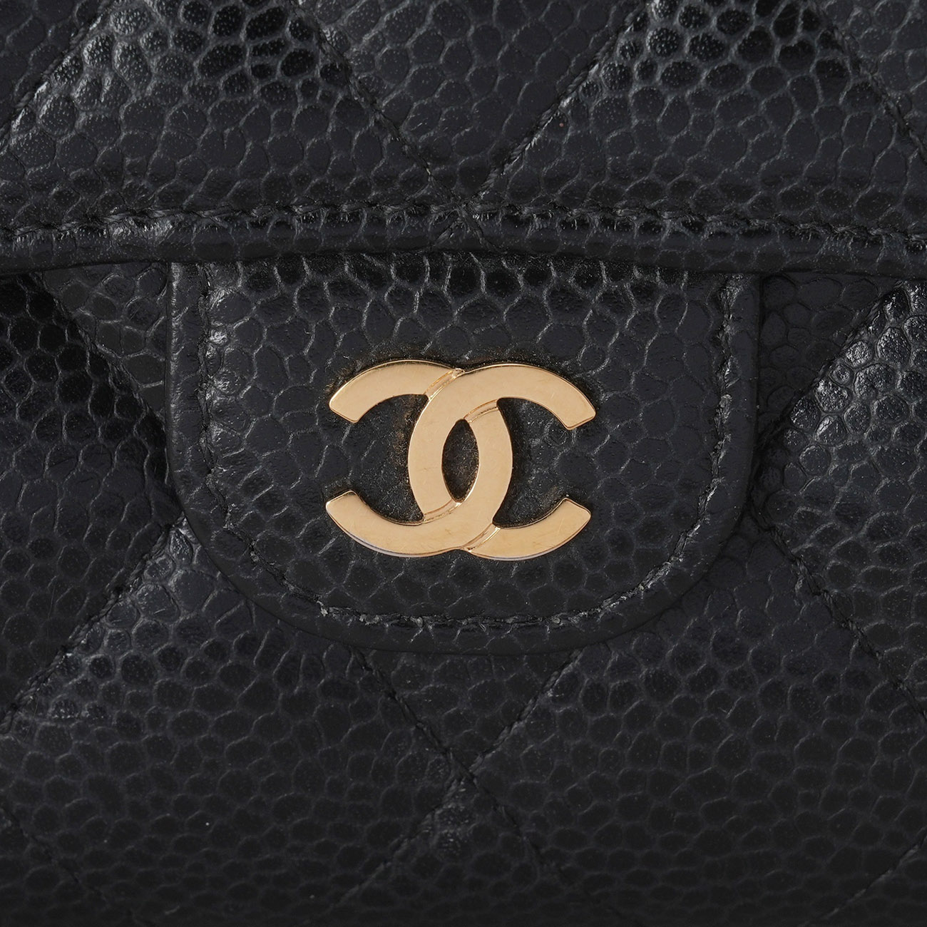 CHANEL(USED)샤넬 캐비어 클래식 반지갑