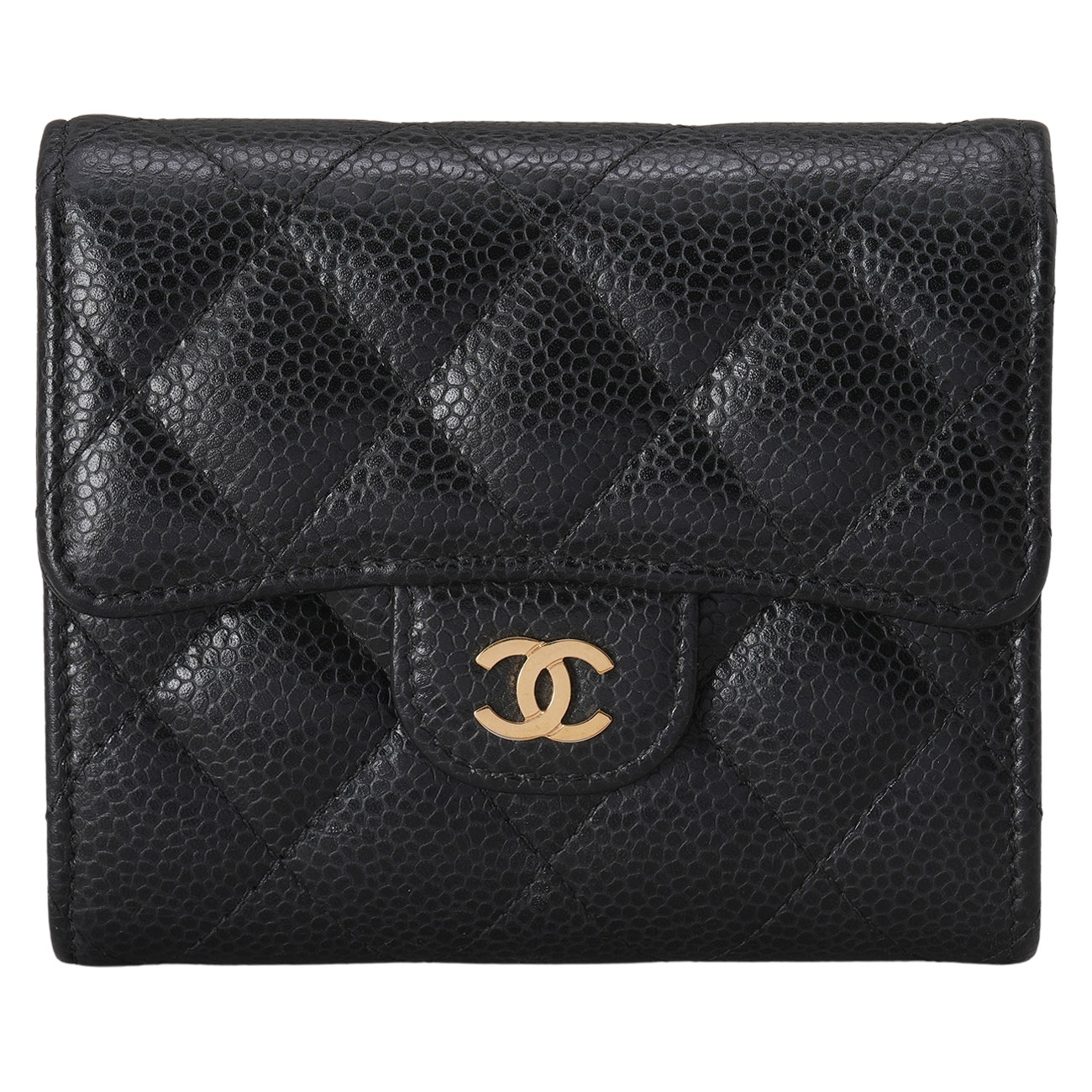 CHANEL(USED)샤넬 캐비어 클래식 반지갑