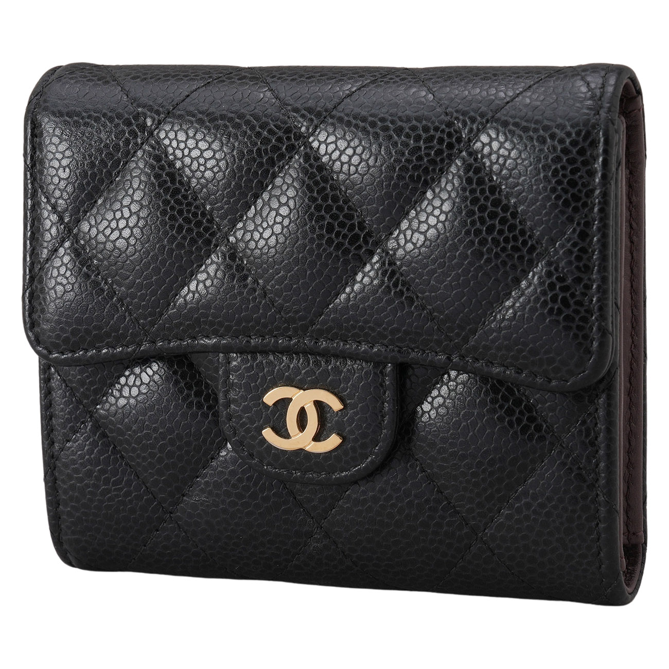 CHANEL(USED)샤넬 캐비어 클래식 반지갑