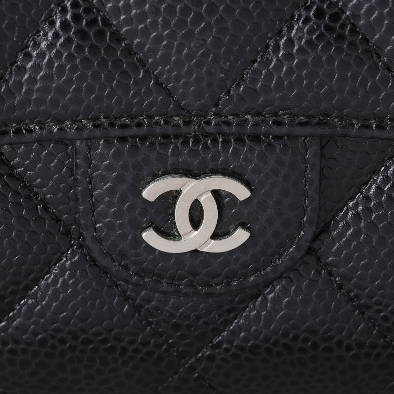 CHANEL(USED)샤넬 캐비어 클래식 플랩 장지갑