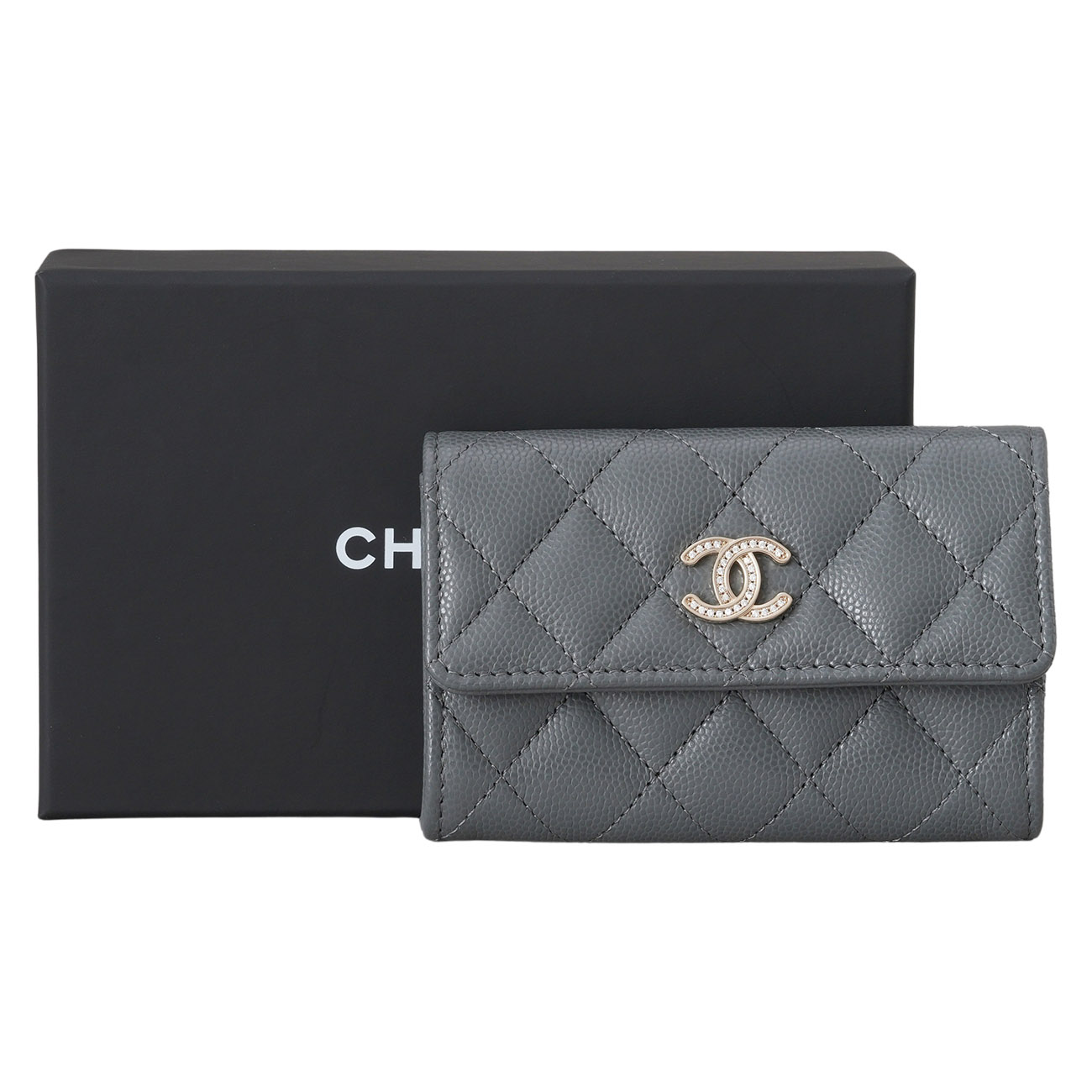 CHANEL(NEW)샤넬 AP4819 시즌 캐비어 카드지갑 (새상품) NEW PRODUCT