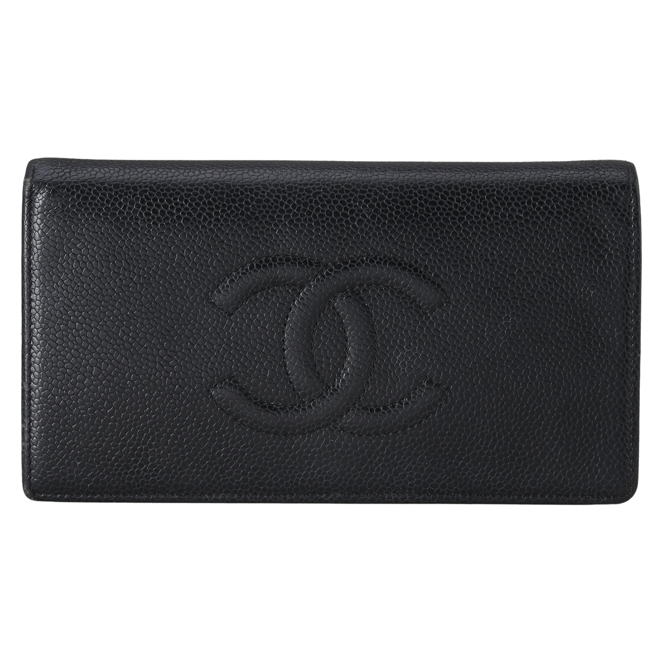 CHANEL(USED)샤넬 CC로고 장지갑