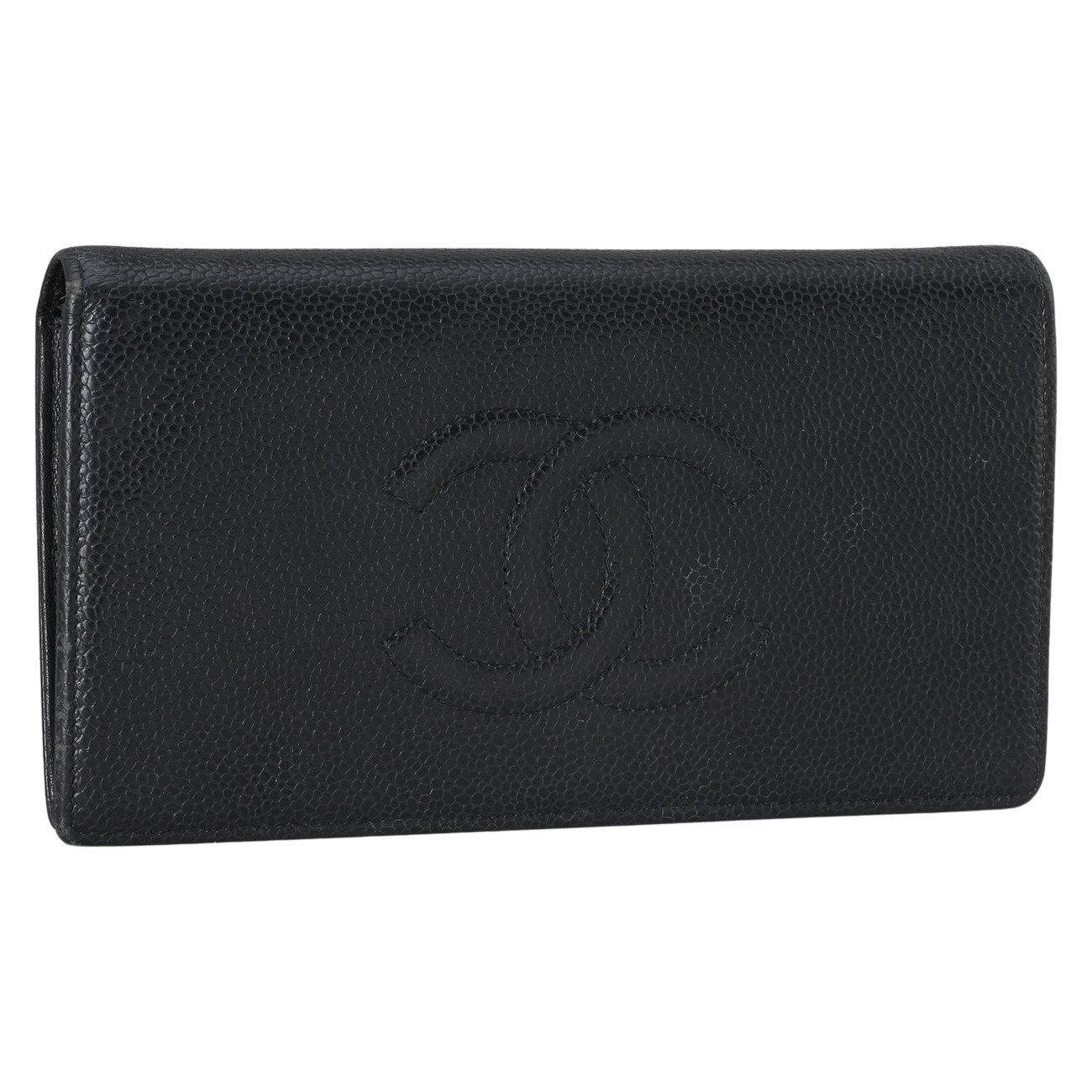 CHANEL(USED)샤넬 CC로고 장지갑