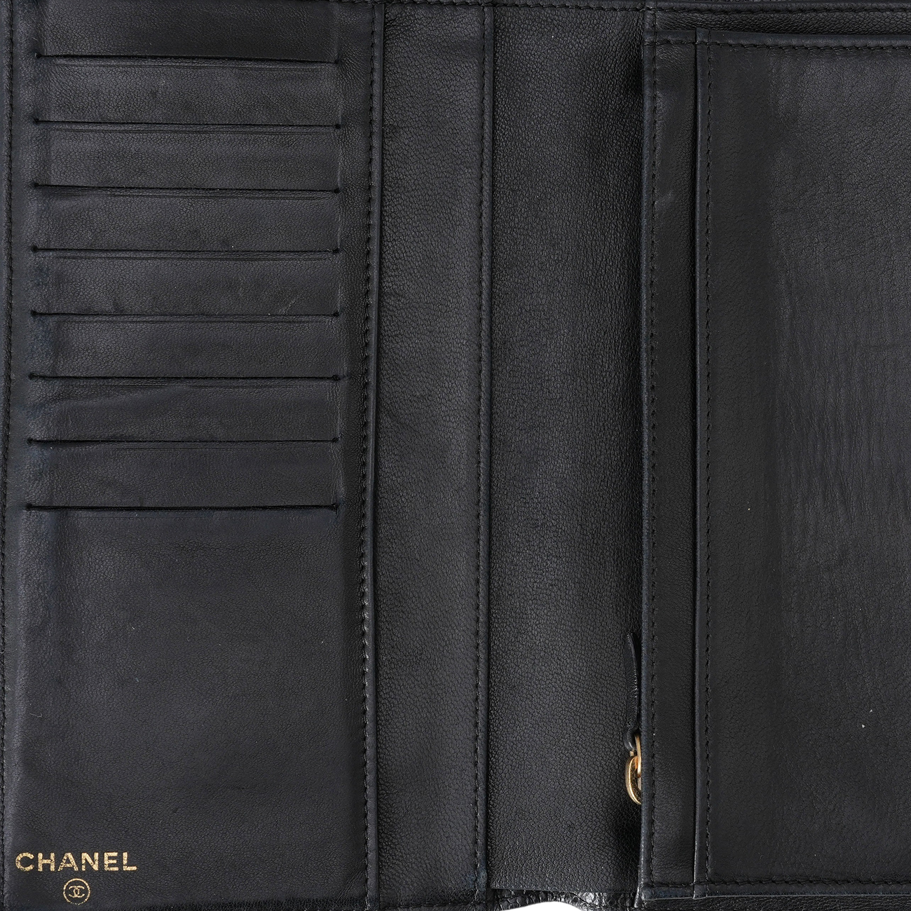 CHANEL(USED)샤넬 CC로고 장지갑