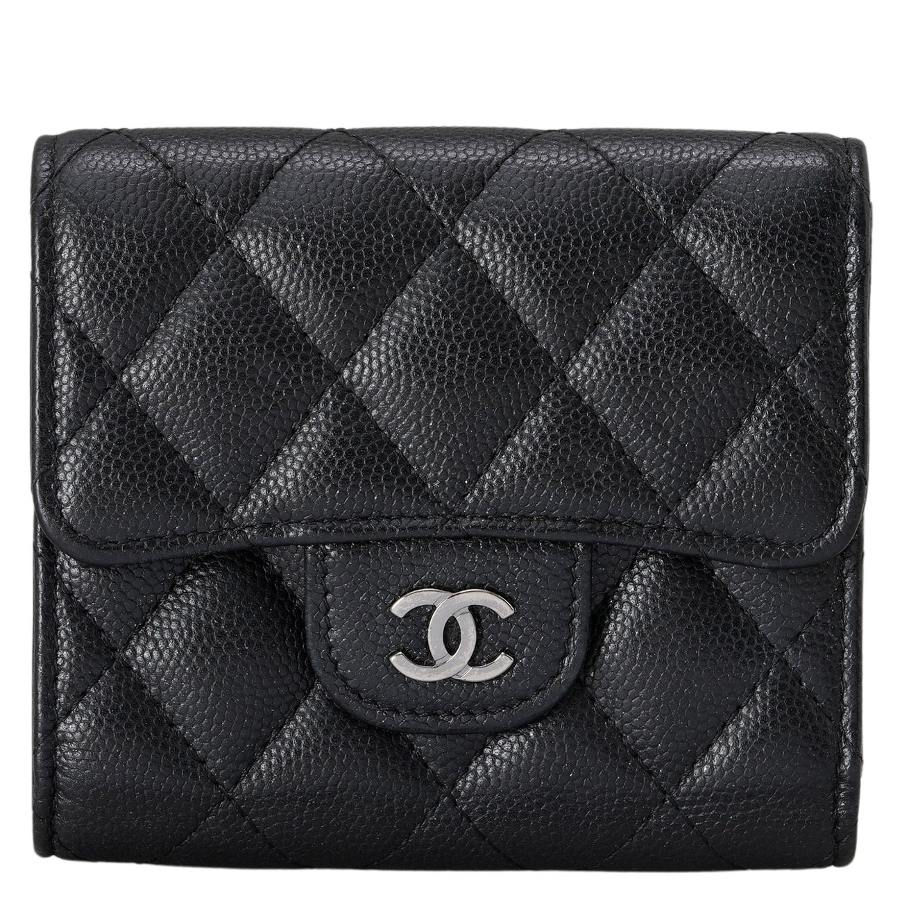 CHANEL(USED)샤넬 A84029 캐비어 클래식 반지갑