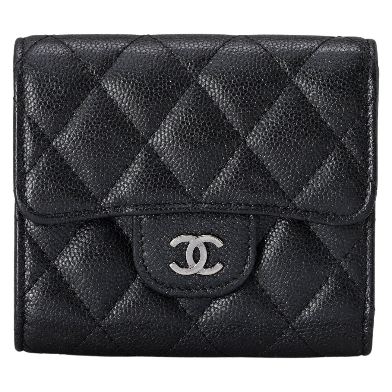 CHANEL(USED)샤넬 A84029 캐비어 클래식 반지갑