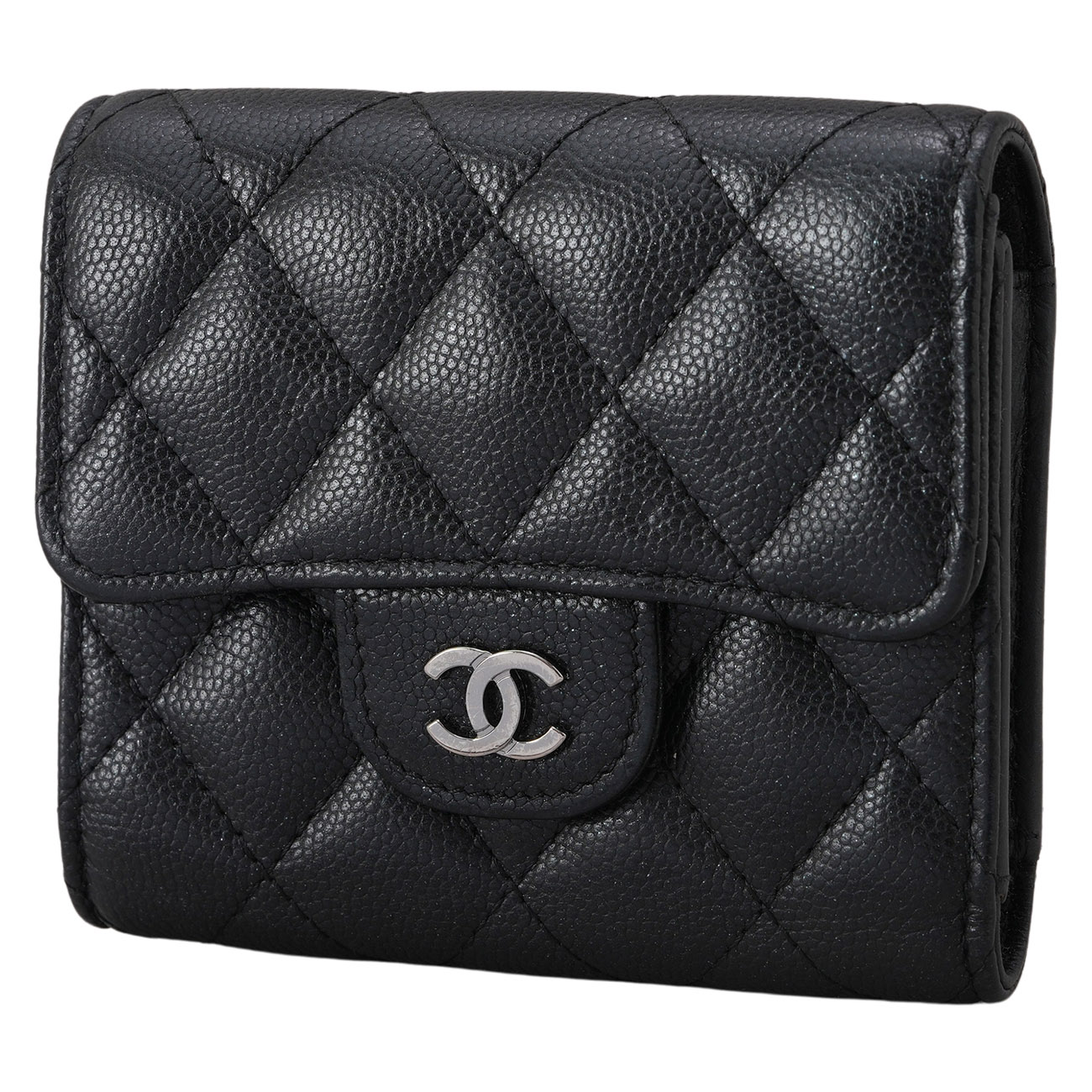 CHANEL(USED)샤넬 A84029 캐비어 클래식 반지갑