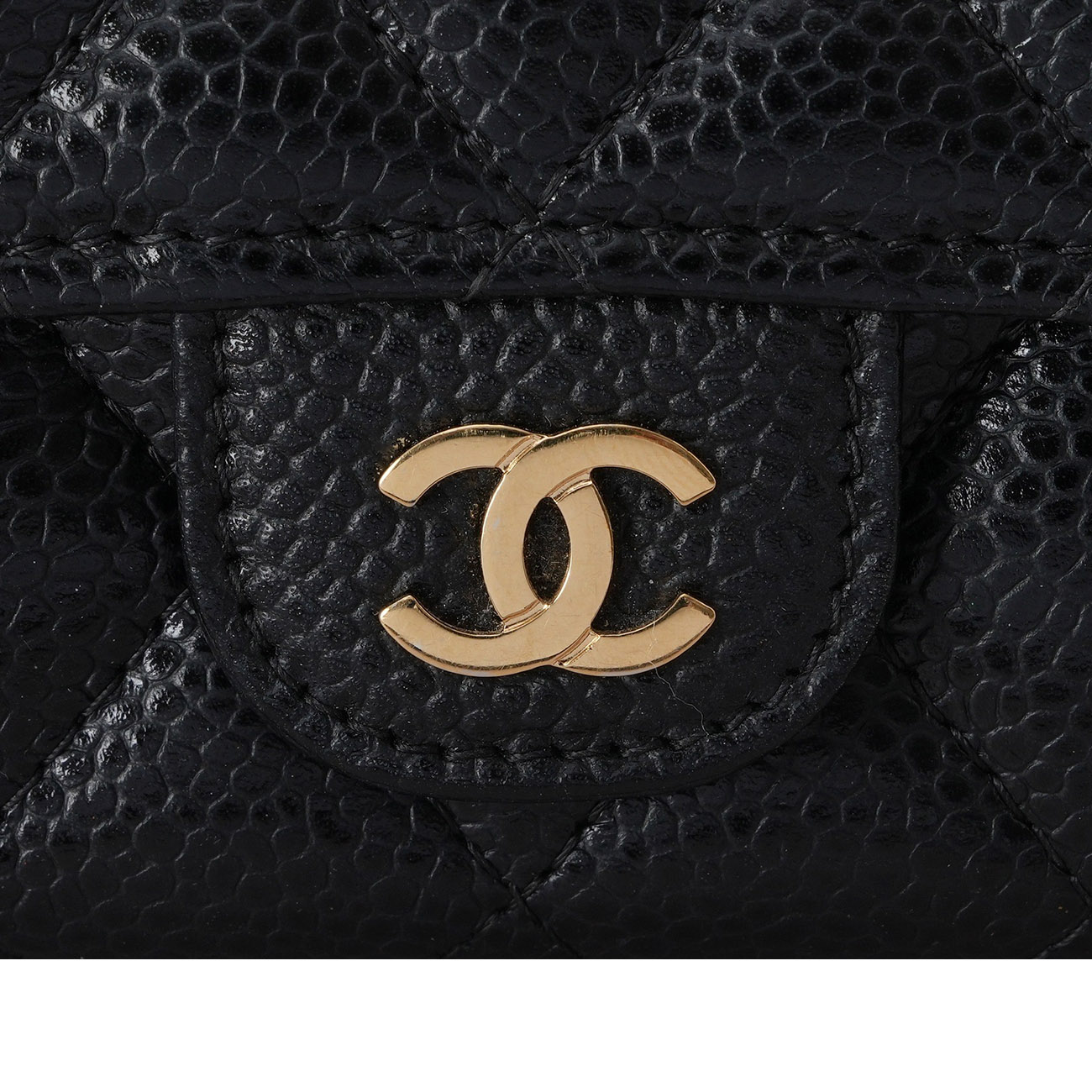 CHANEL(USED)샤넬 캐비어 클래식 카드지갑