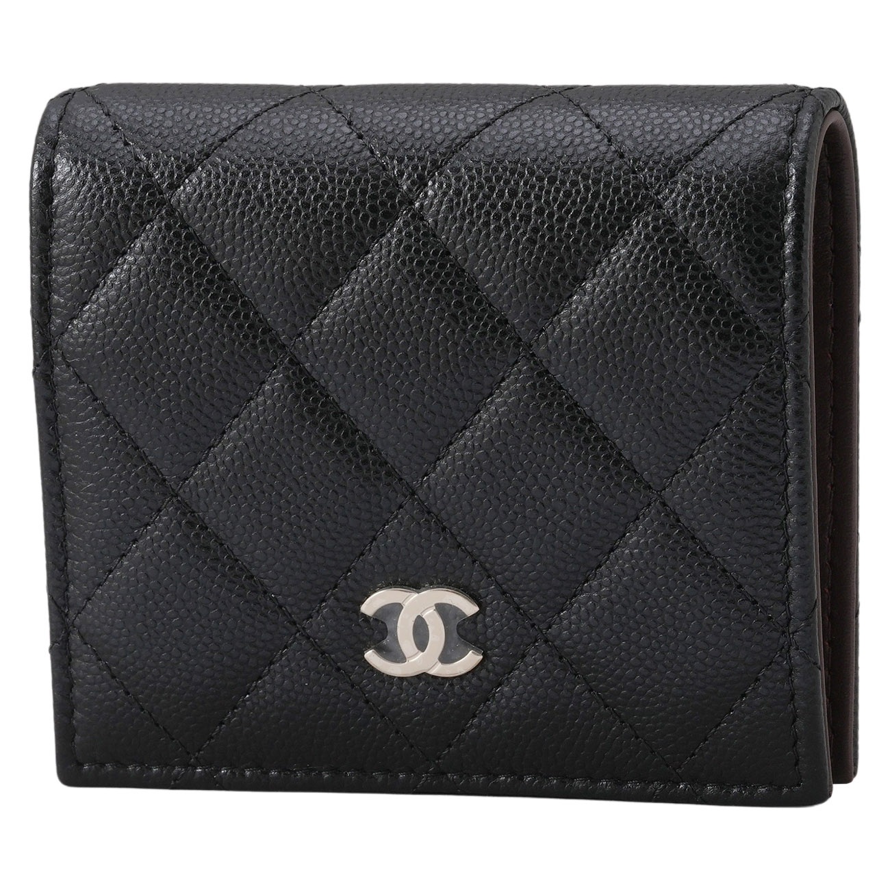 CHANEL(USED)샤넬 캐비어 반지갑