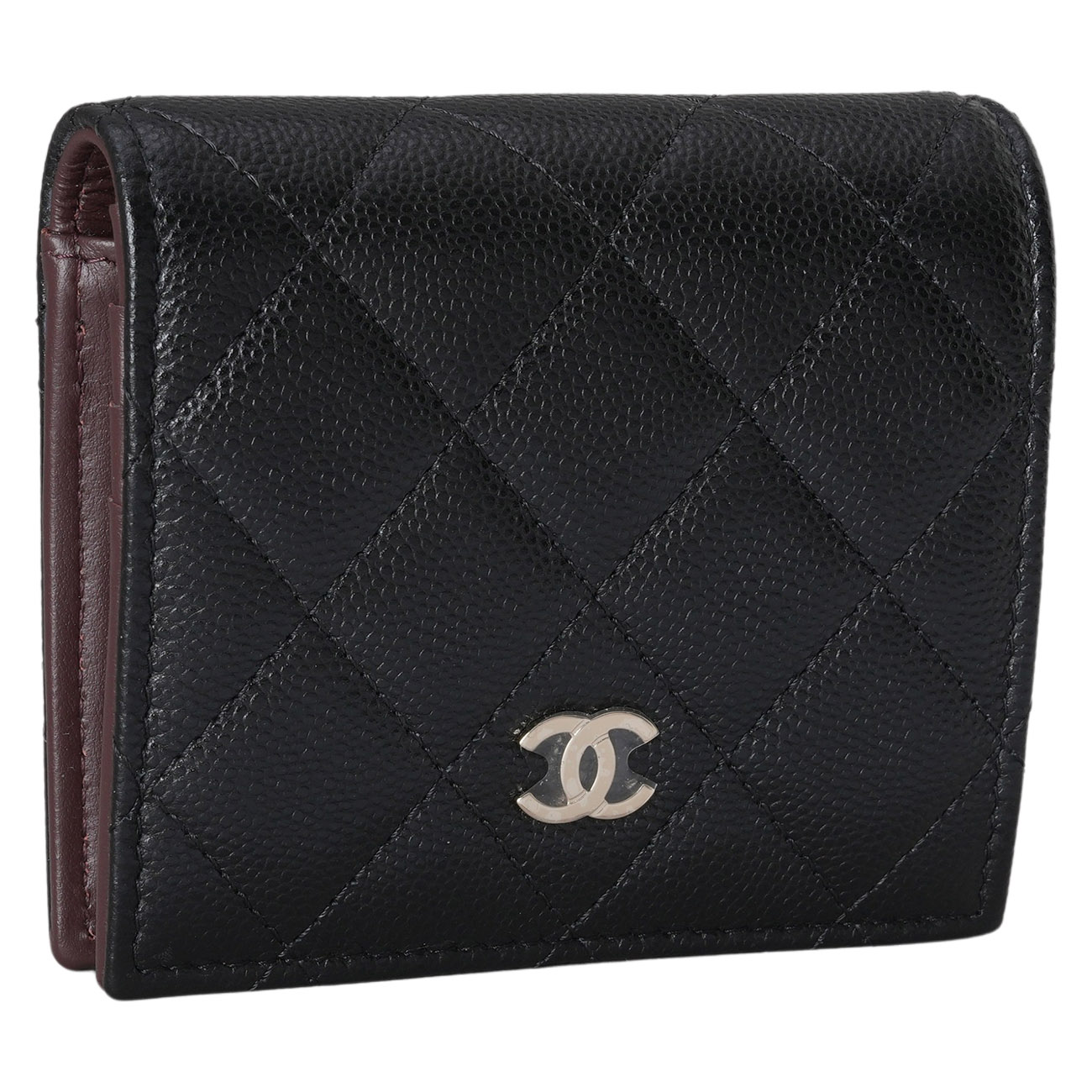 CHANEL(USED)샤넬 캐비어 반지갑