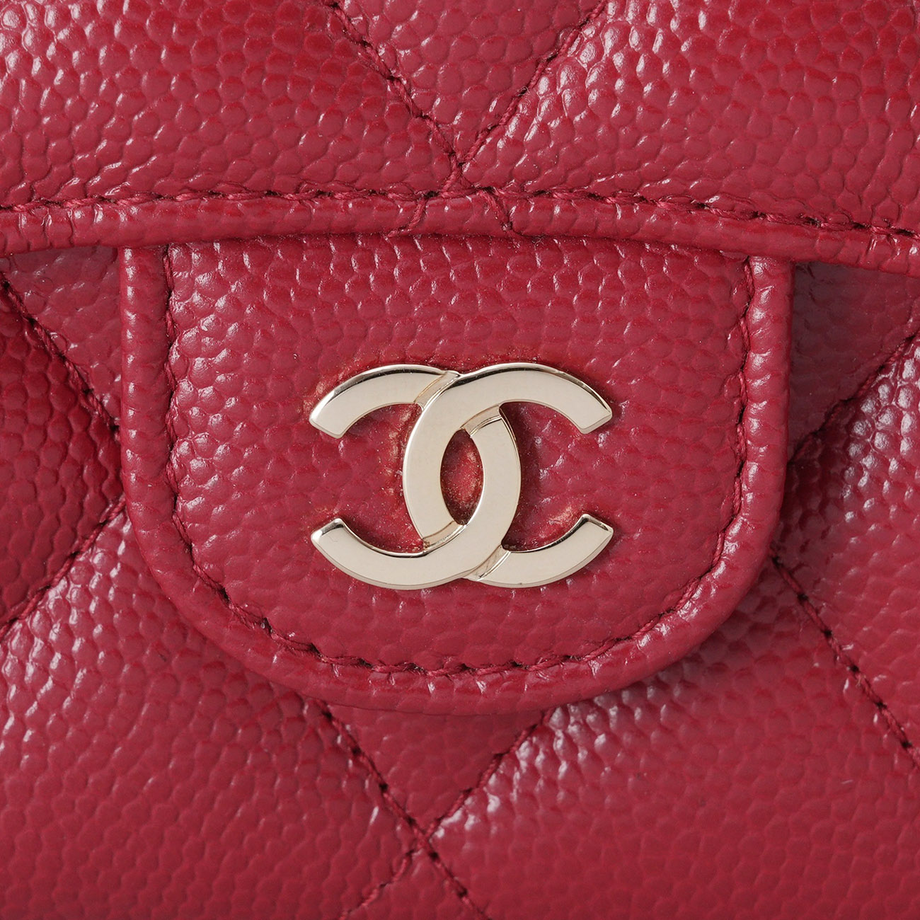 CHANEL(USED)샤넬 A31504 캐비어 카드지갑