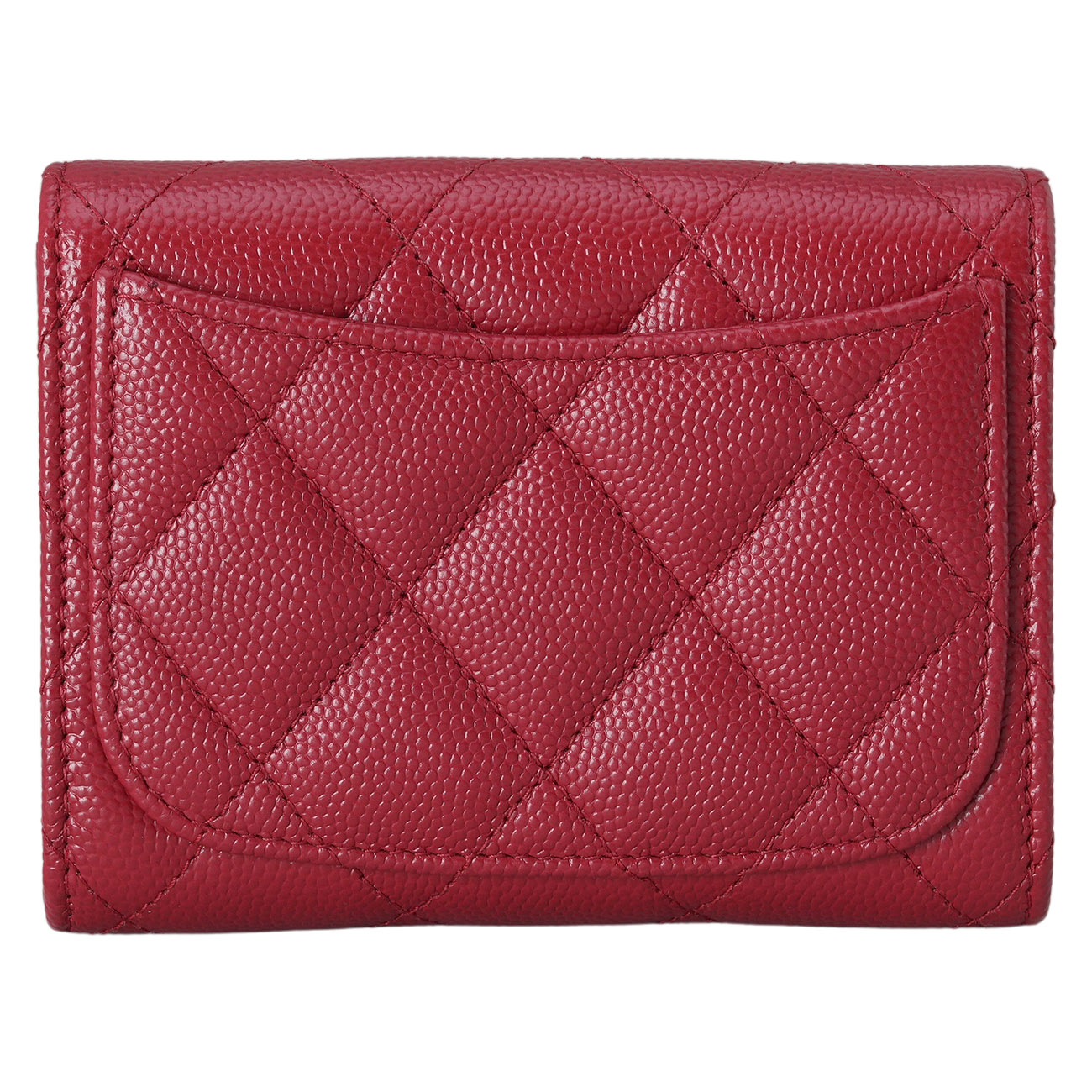 CHANEL(USED)샤넬 A31504 캐비어 카드지갑