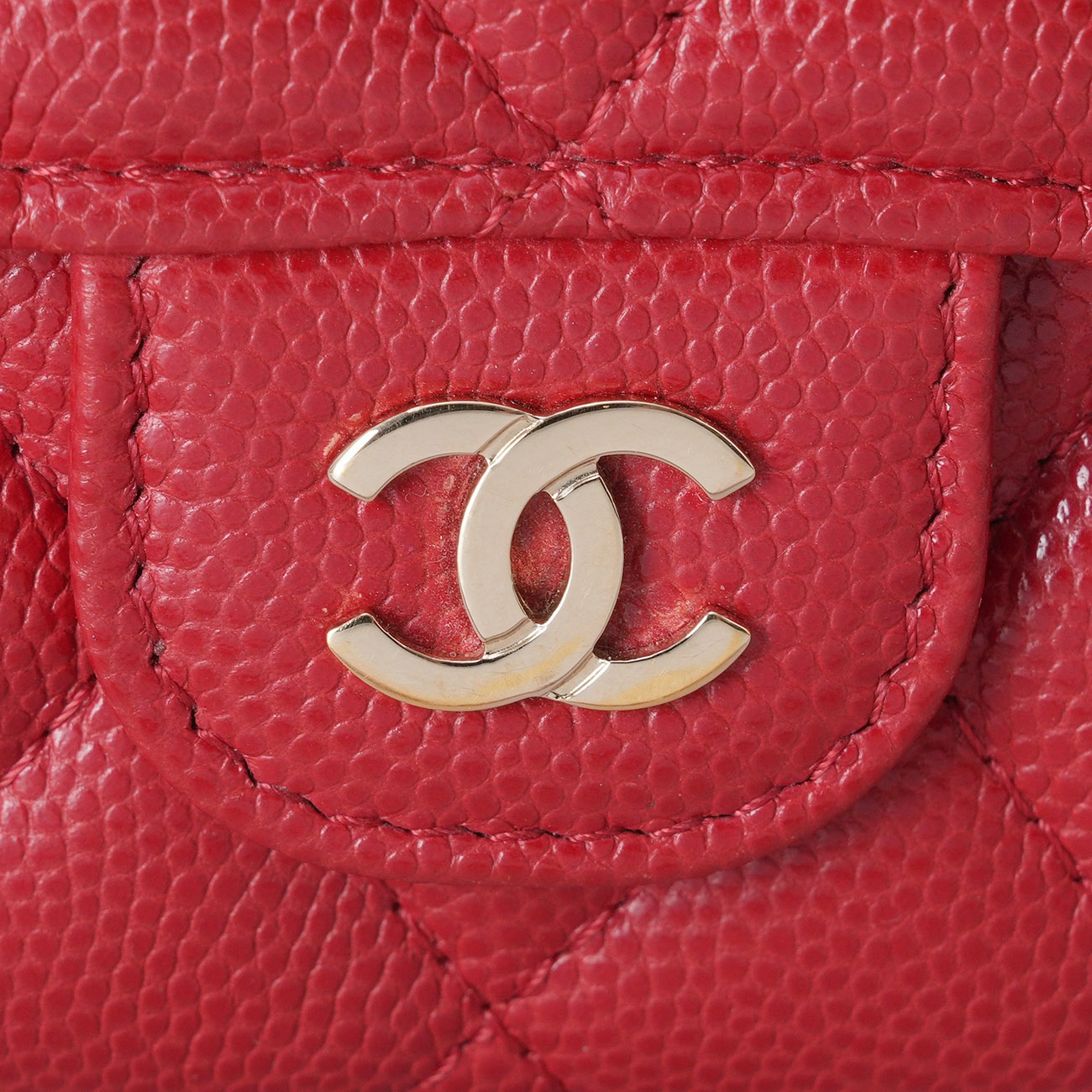 CHANEL(USED)샤넬 AP0214 캐비어 클래식 카드지갑