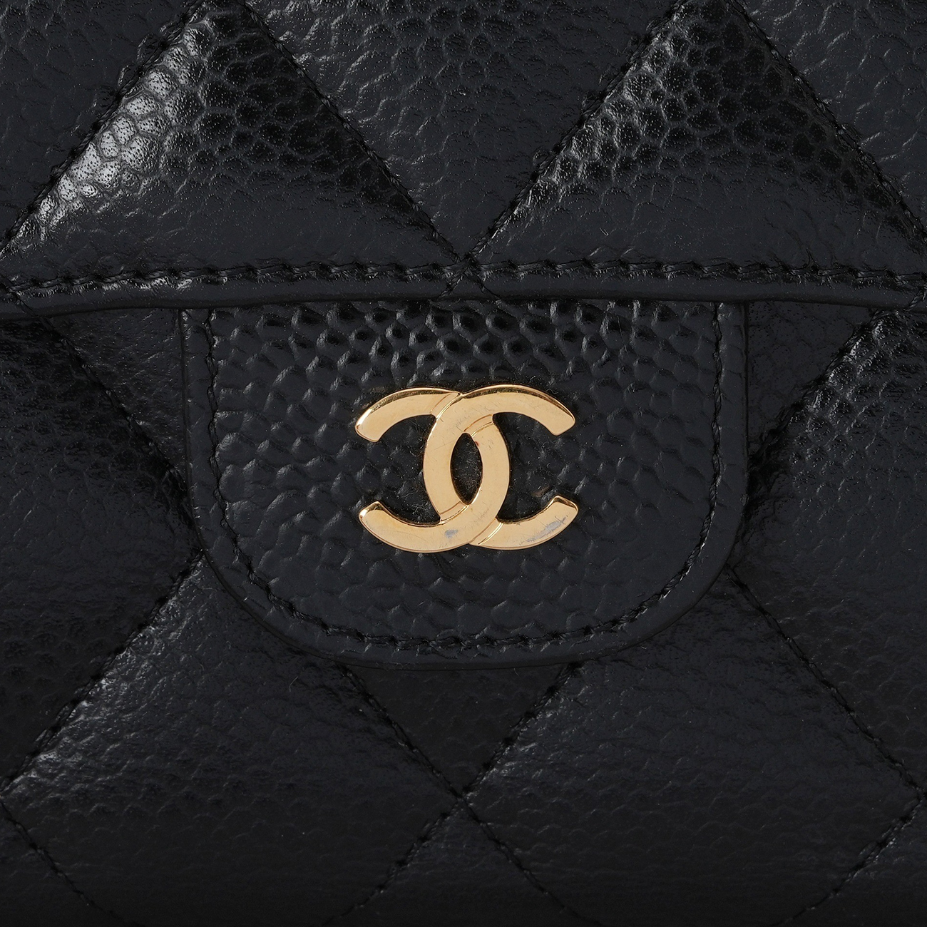 CHANEL(USED)샤넬 캐비어 클래식 플랩 장지갑