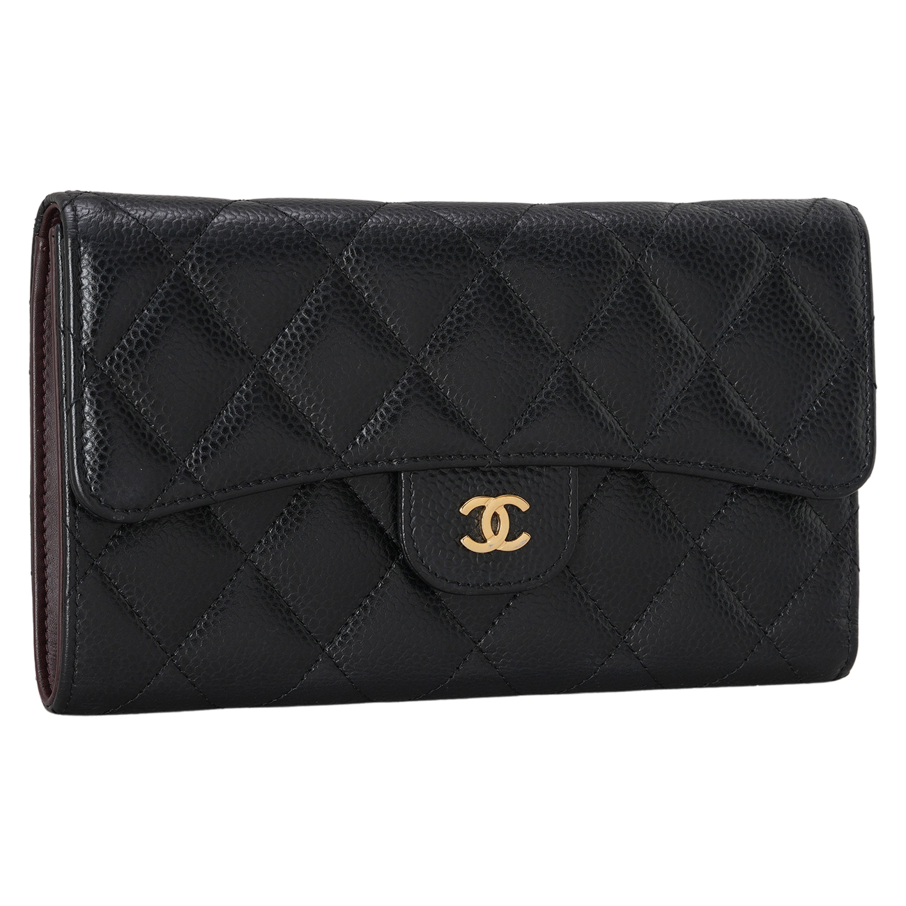 CHANEL(USED)샤넬 캐비어 클래식 플랩 장지갑