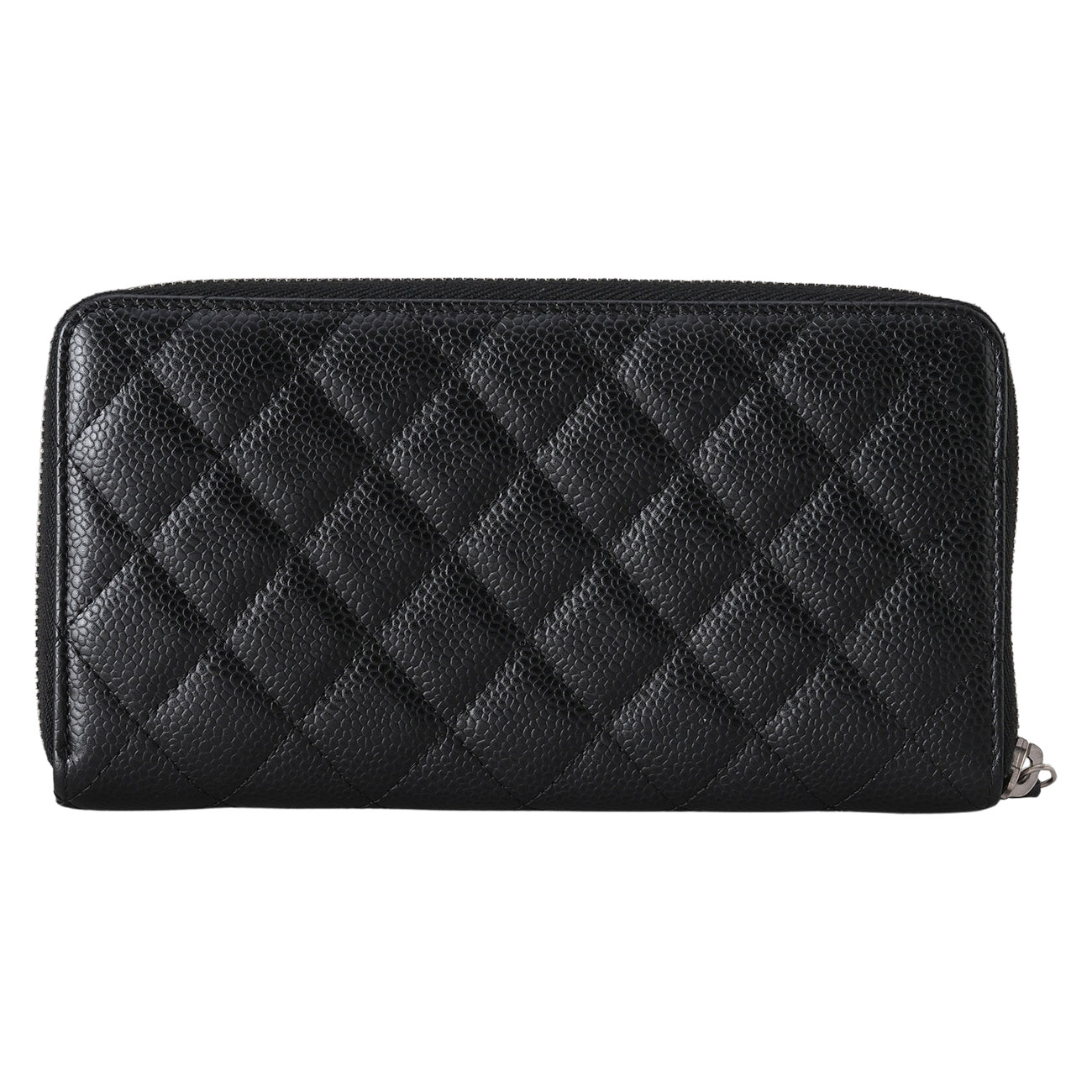 CHANEL(USED)샤넬 캐비어 클래식 지퍼 장지갑