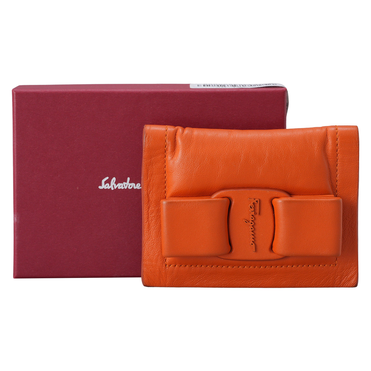 SALVATORE FERRAGAMO(USED)페레가모 바라리본 카드지갑