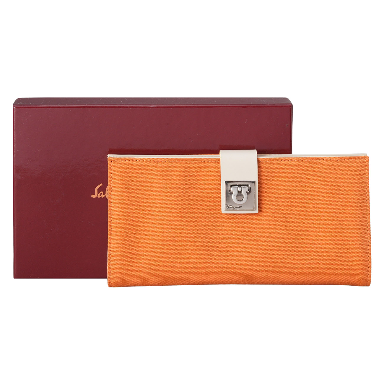 SALVATORE FERRAGAMO(USED)페레가모 장지갑