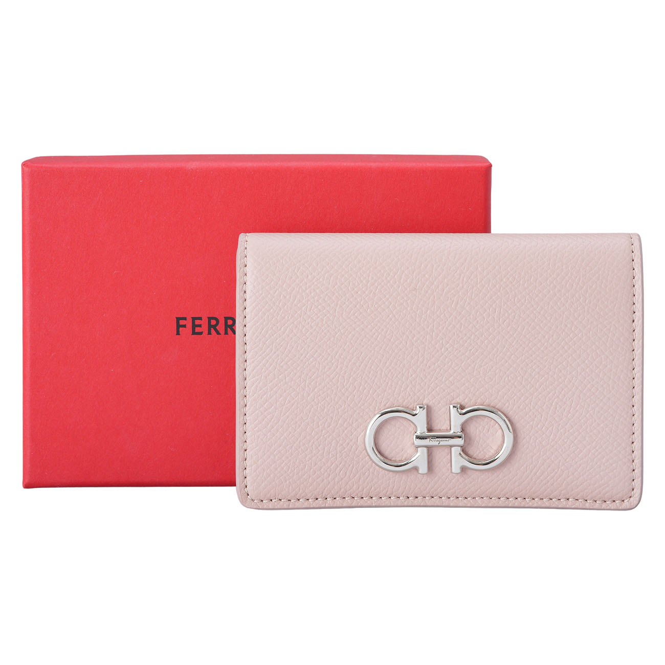 FERRAGAMO(USED)페레가모 22-0371 간치니 카드지갑