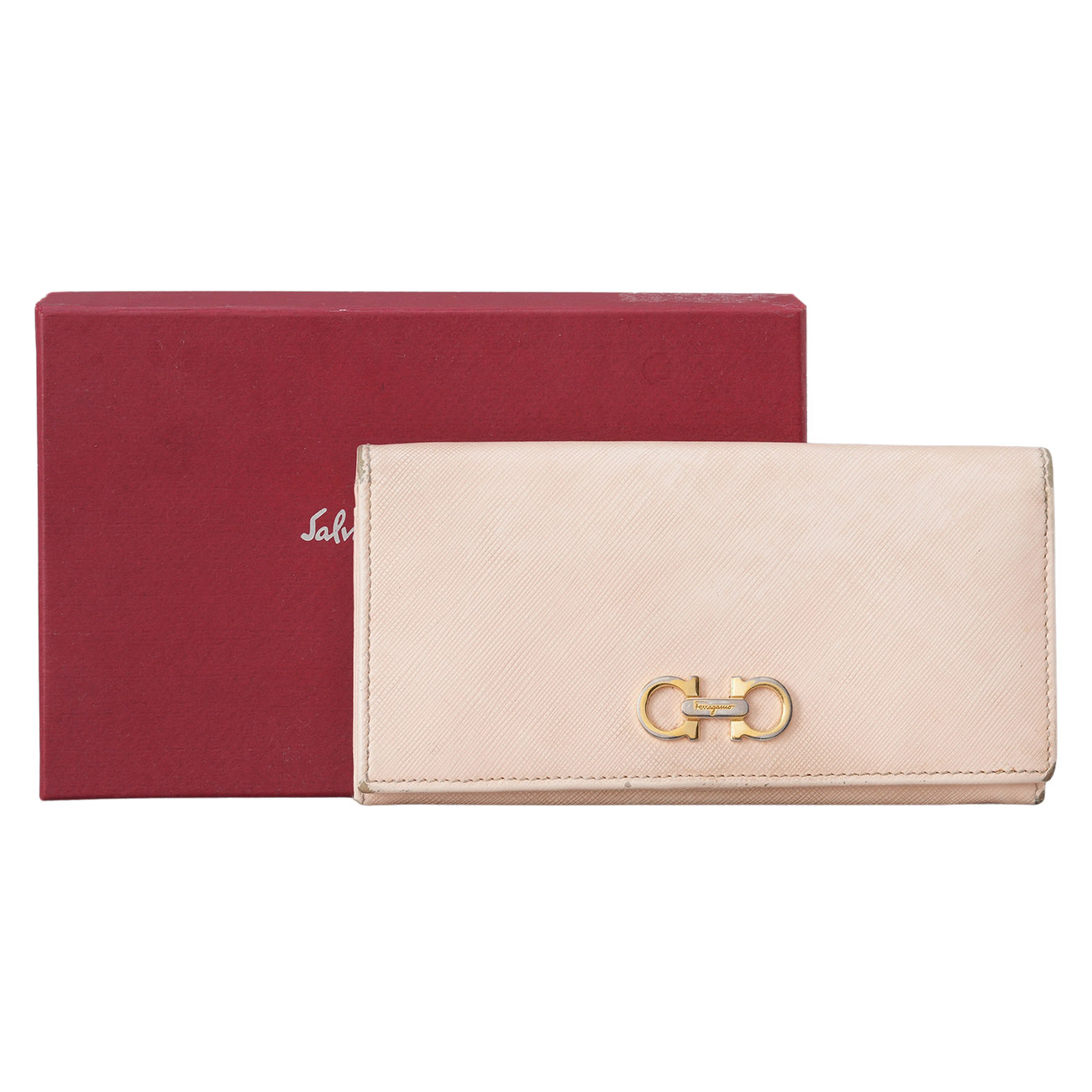 SALVATORE FERRAGAMO(USED)페레가모 간치니 장지갑