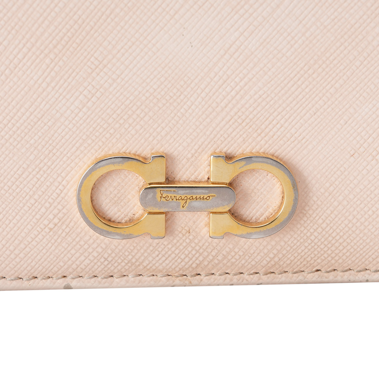 SALVATORE FERRAGAMO(USED)페레가모 간치니 장지갑