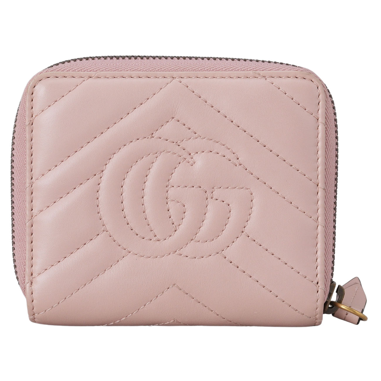 GUCCI(USED)구찌 474813 GG마몽 마틀라세 지퍼 반지갑