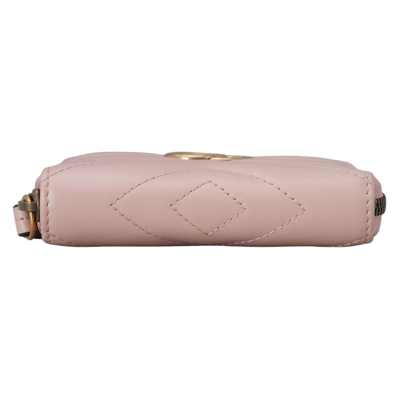 GUCCI(USED)구찌 474813 GG마몽 마틀라세 지퍼 반지갑