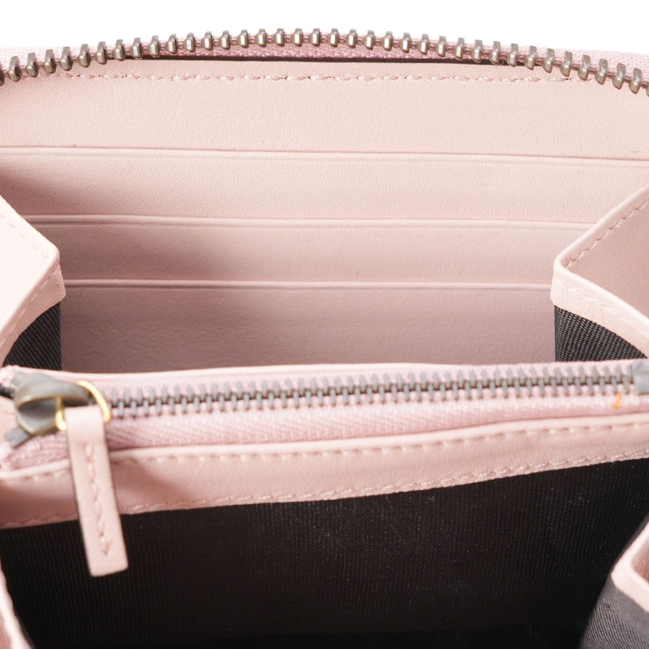 GUCCI(USED)구찌 474813 GG마몽 마틀라세 지퍼 반지갑