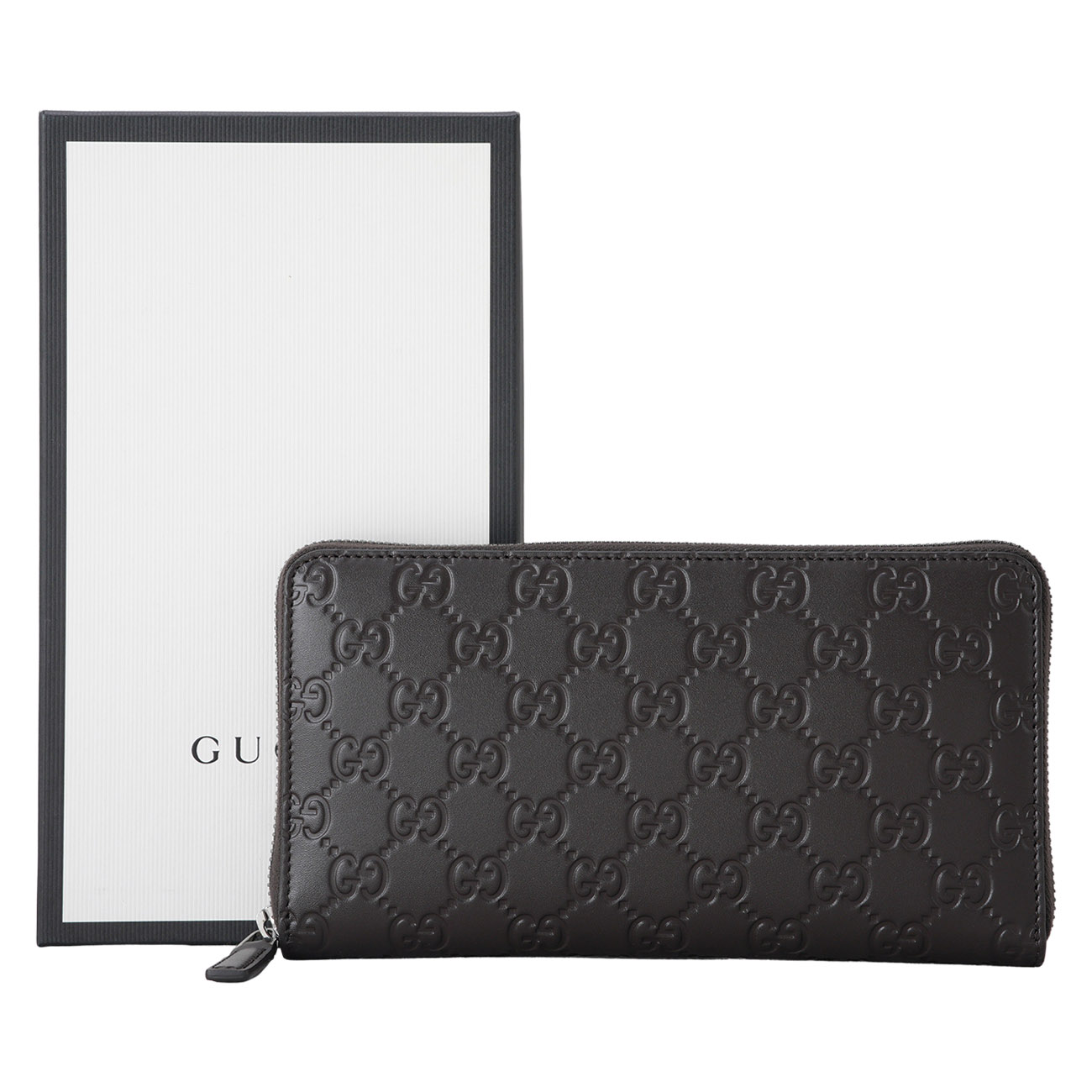 GUCCI(USED)구찌 447906 시마 짚업 장지갑