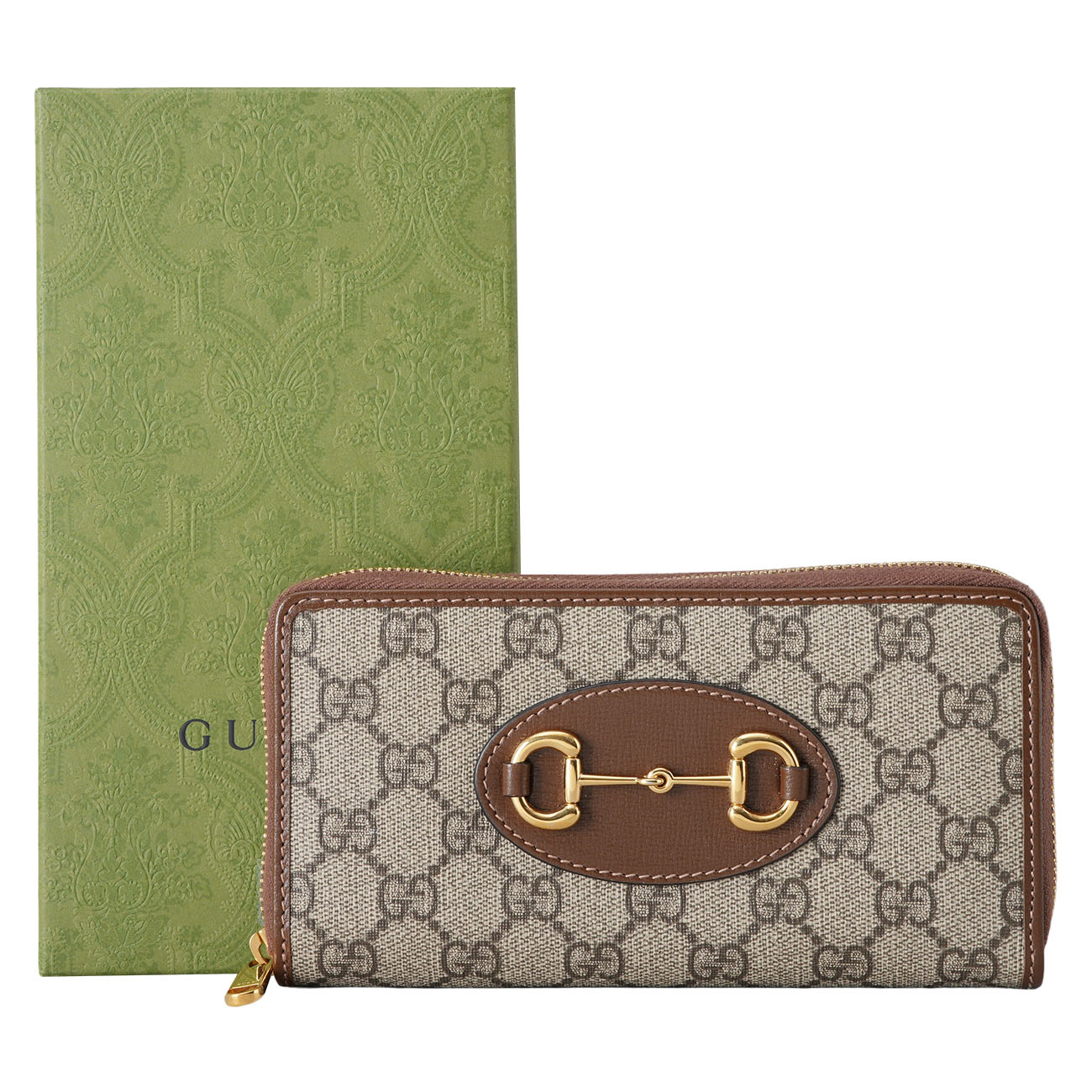 GUCCI(USED)구찌 621889 홀스빗 1955 지퍼 장지갑