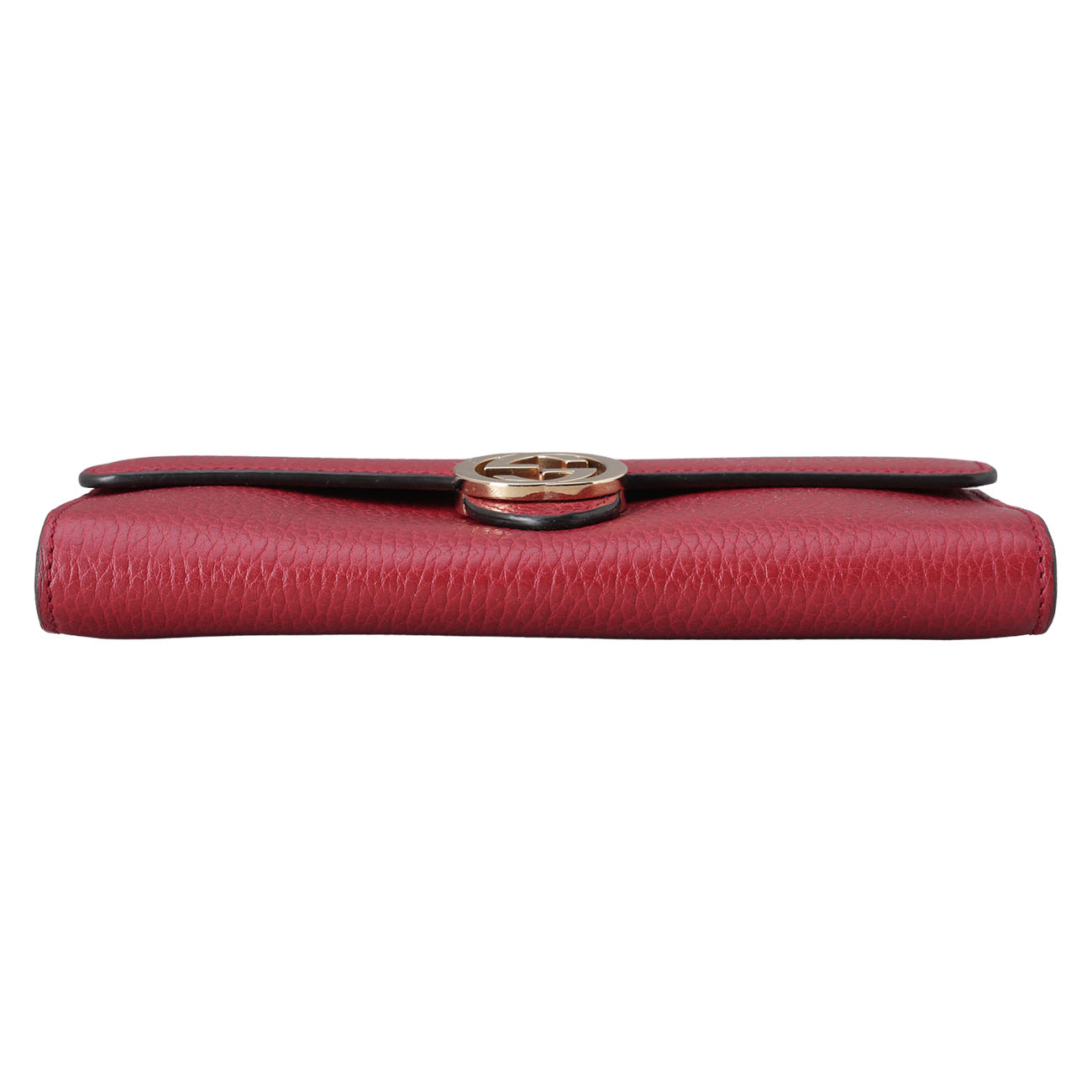 GUCCI(USED)구찌 598166 인터로킹 플랩 장지갑