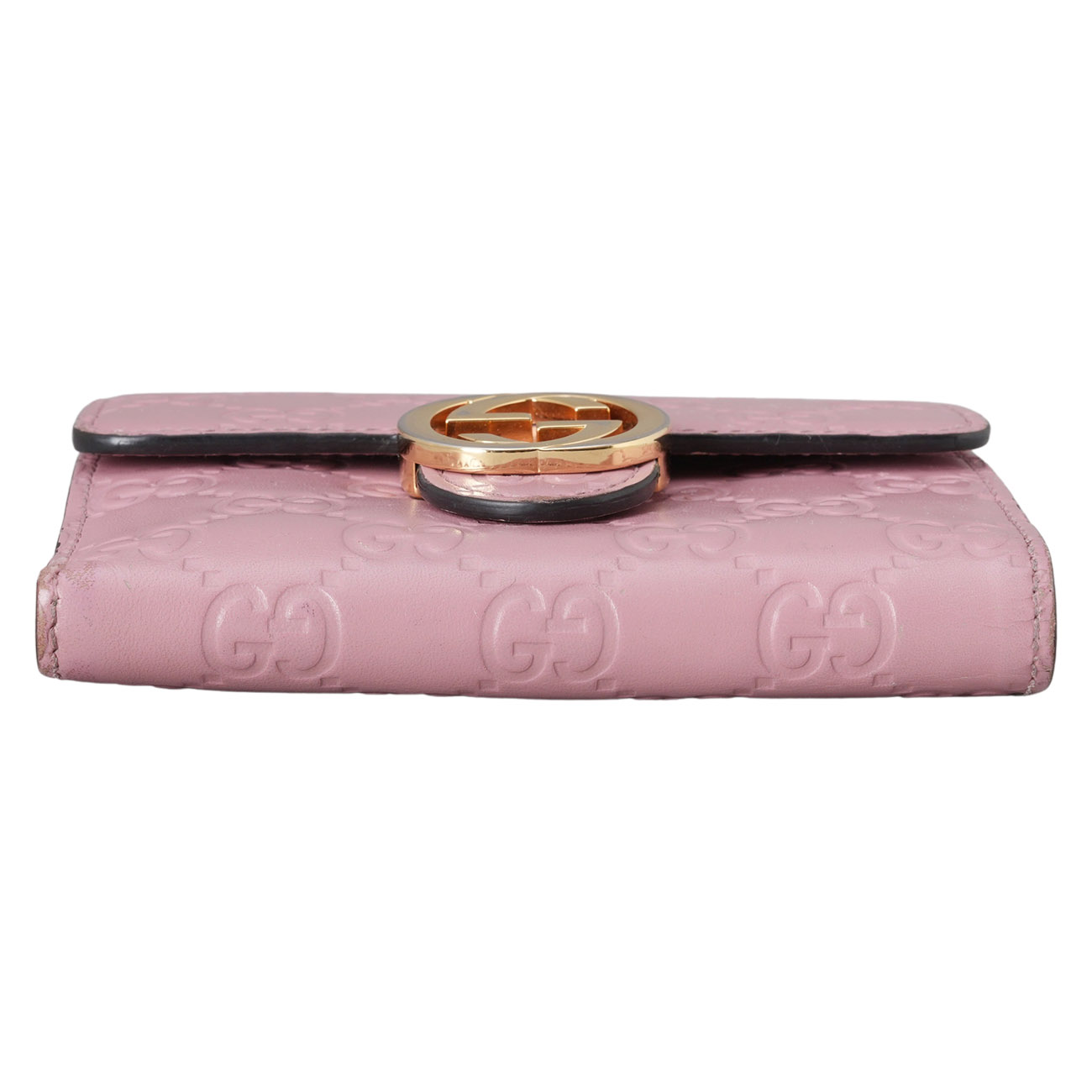 GUCCI(USED)구찌 369676 인터로킹 시마 반지갑