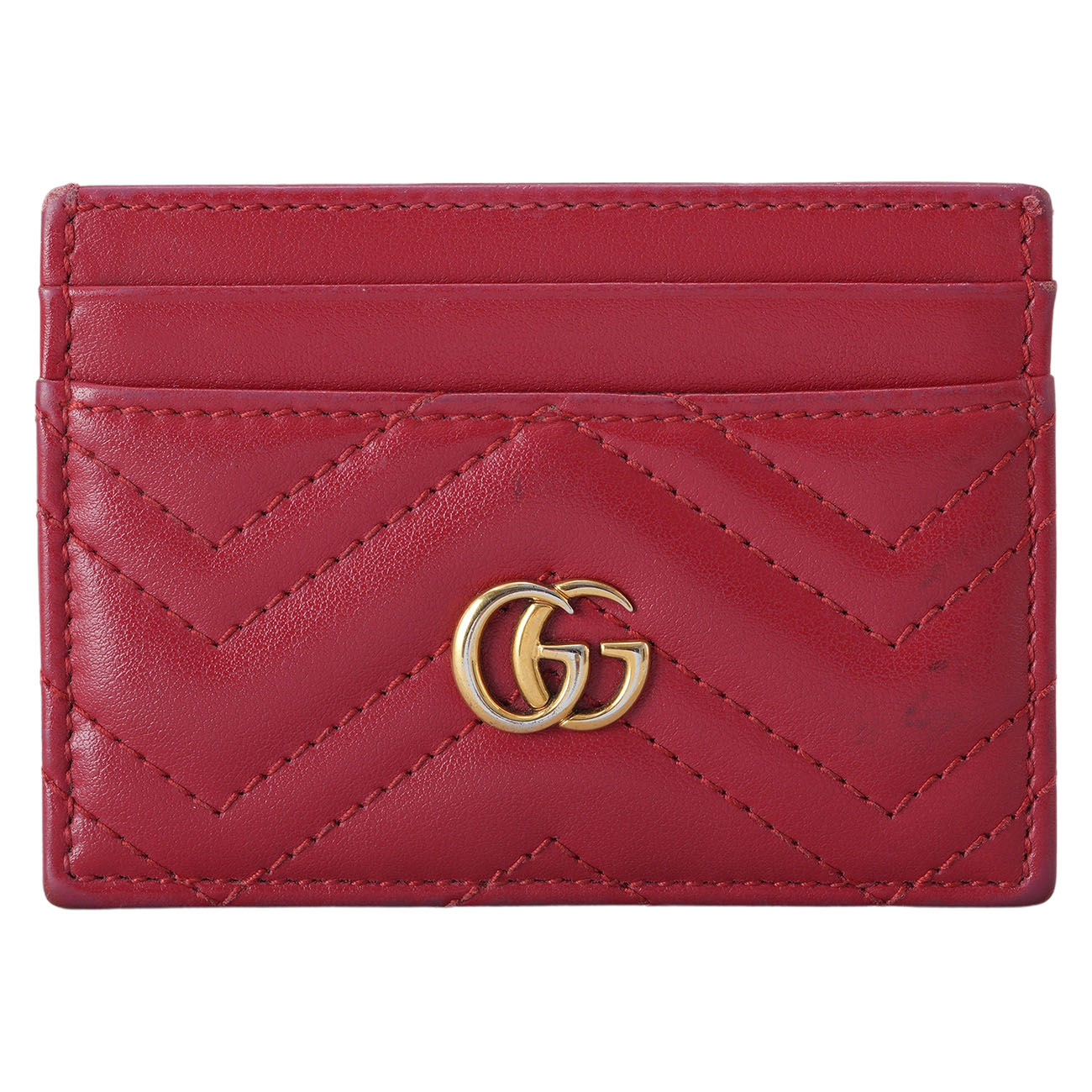 GUCCI(USED)구찌 443127 GG마몽 마틀라세 카드홀더