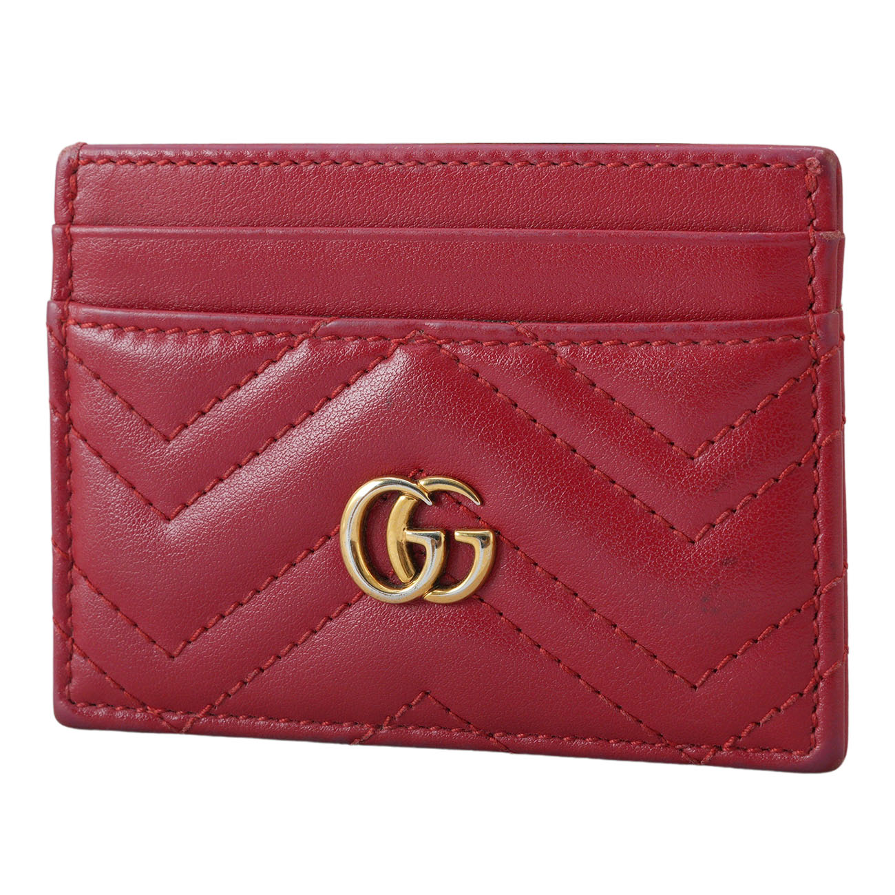 GUCCI(USED)구찌 443127 GG마몽 마틀라세 카드홀더