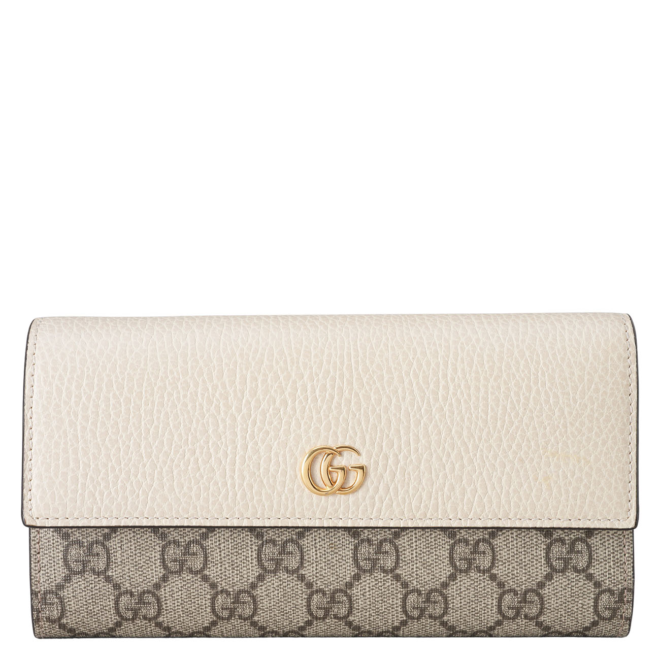 GUCCI(USED)구찌 456116 GG수프림 레더 플랩 장지갑