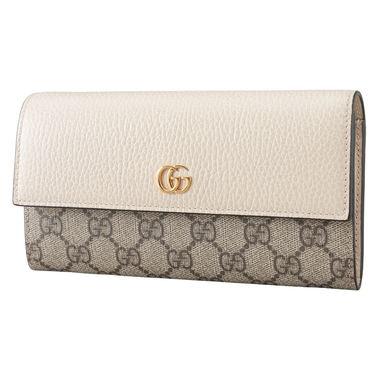 GUCCI(USED)구찌 456116 GG수프림 레더 플랩 장지갑
