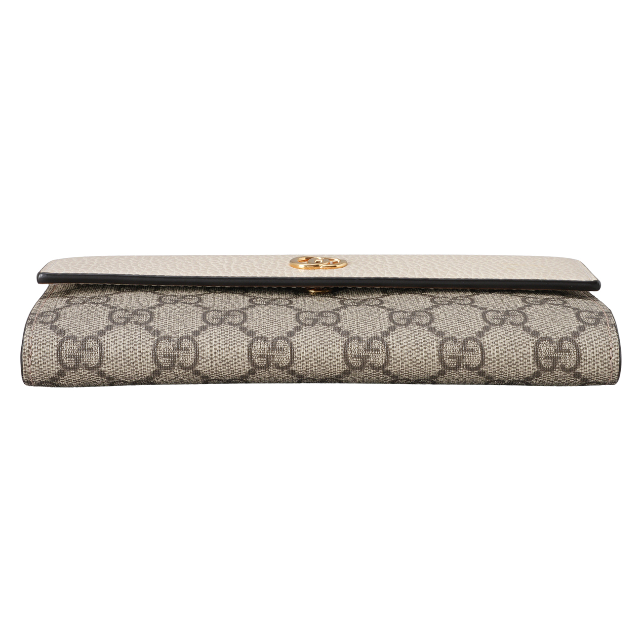 GUCCI(USED)구찌 456116 GG수프림 레더 플랩 장지갑