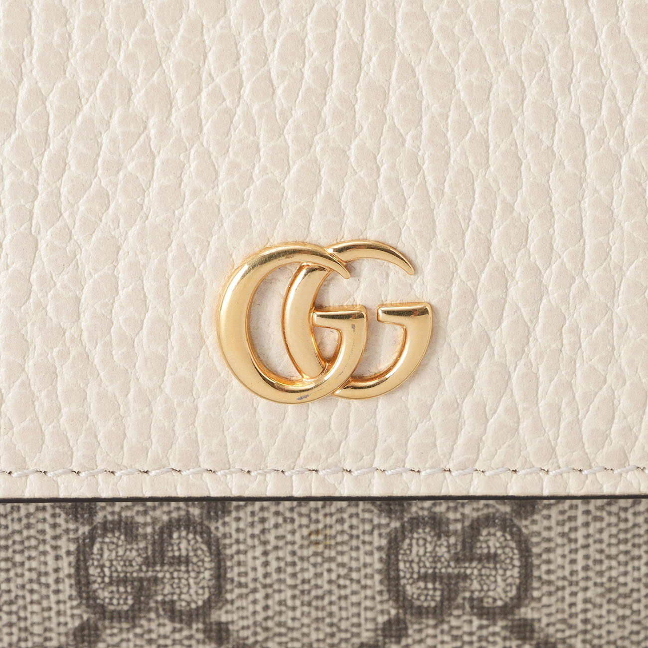 GUCCI(USED)구찌 456116 GG수프림 레더 플랩 장지갑