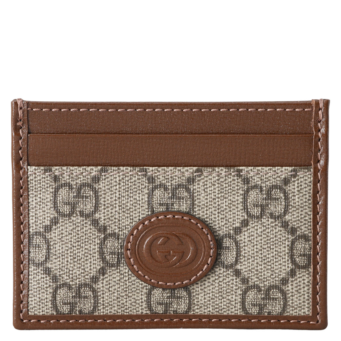 GUCCI(USED)구찌 673002 인터로킹 G 카드홀더