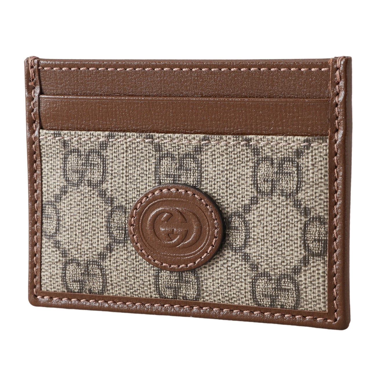 GUCCI(USED)구찌 673002 인터로킹 G 카드홀더