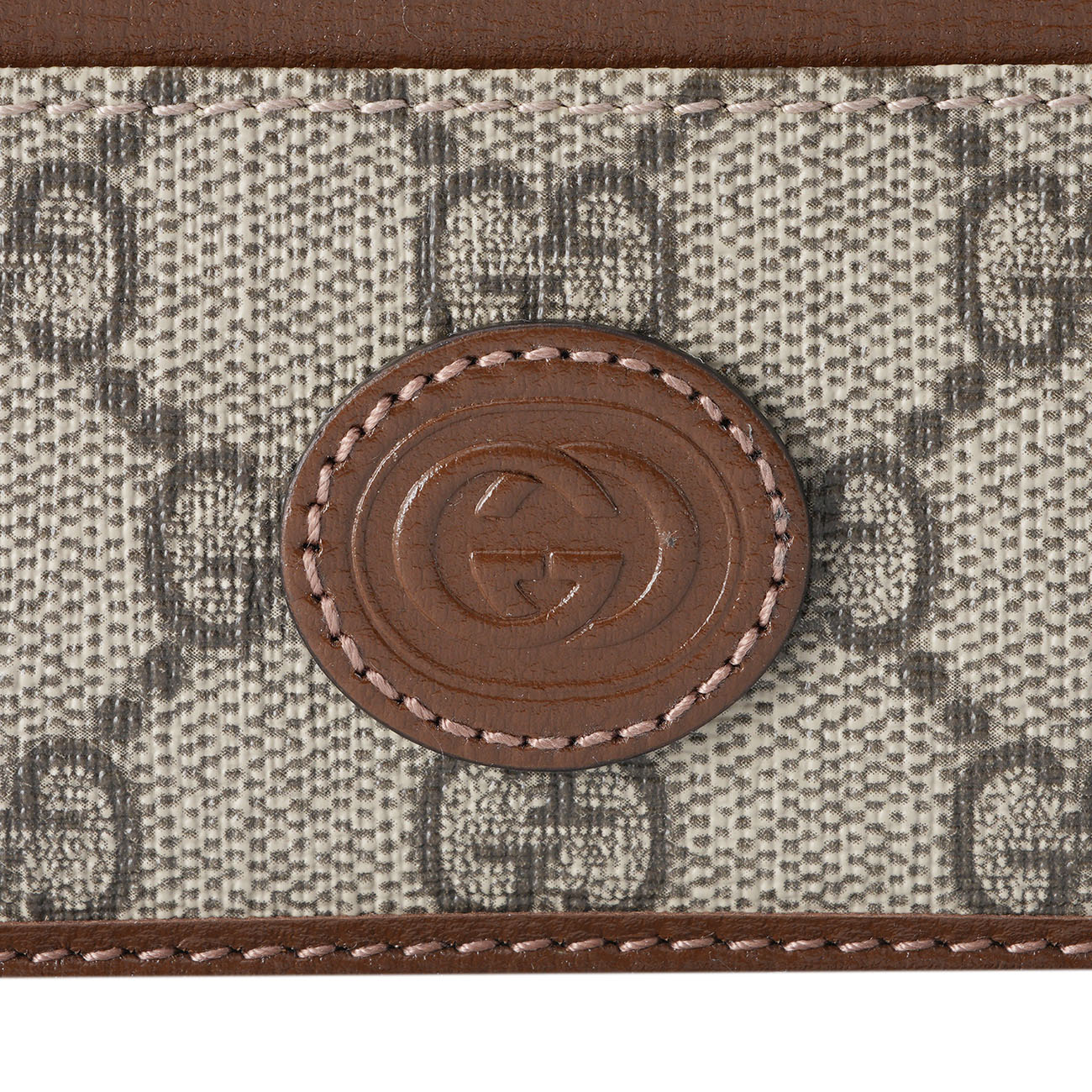 GUCCI(USED)구찌 673002 인터로킹 G 카드홀더