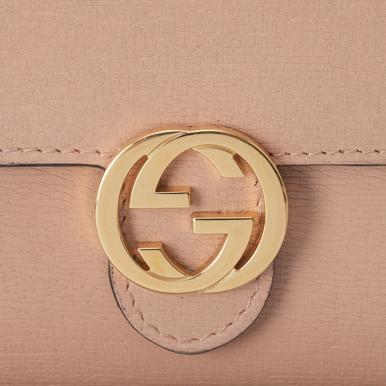GUCCI(USED)구찌 369663 인터로킹 플랩 장지갑