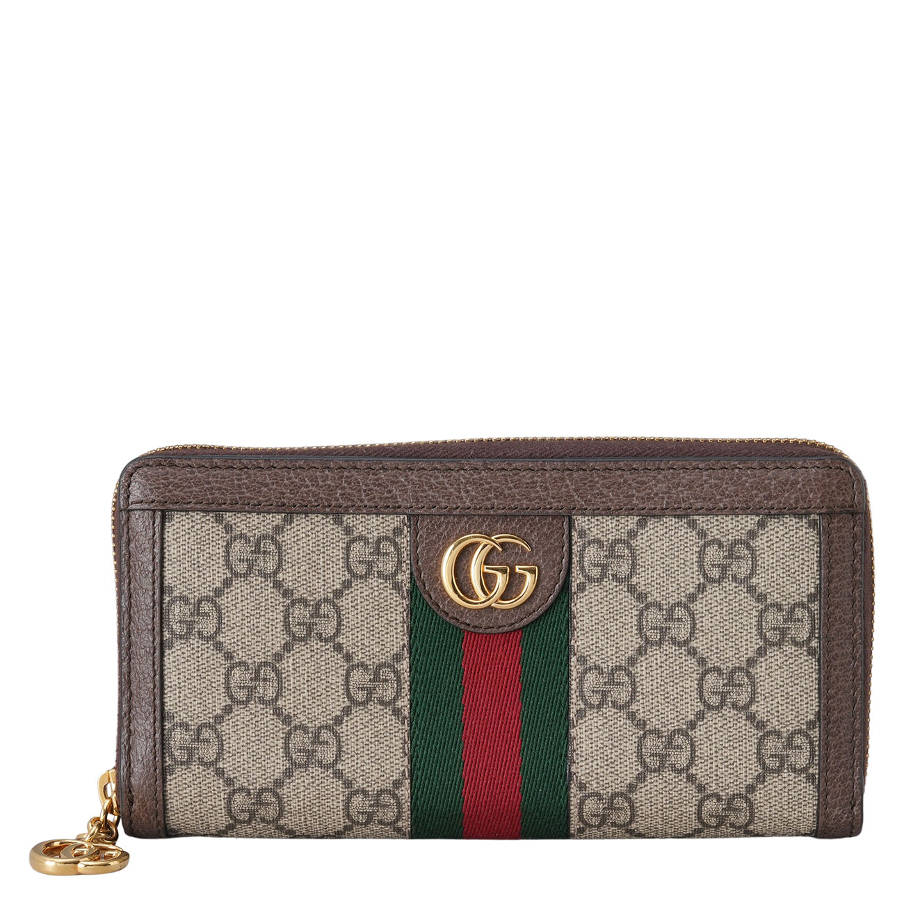 GUCCI(USED)구찌 523154 GG수프림 오피디아 지퍼 장지갑