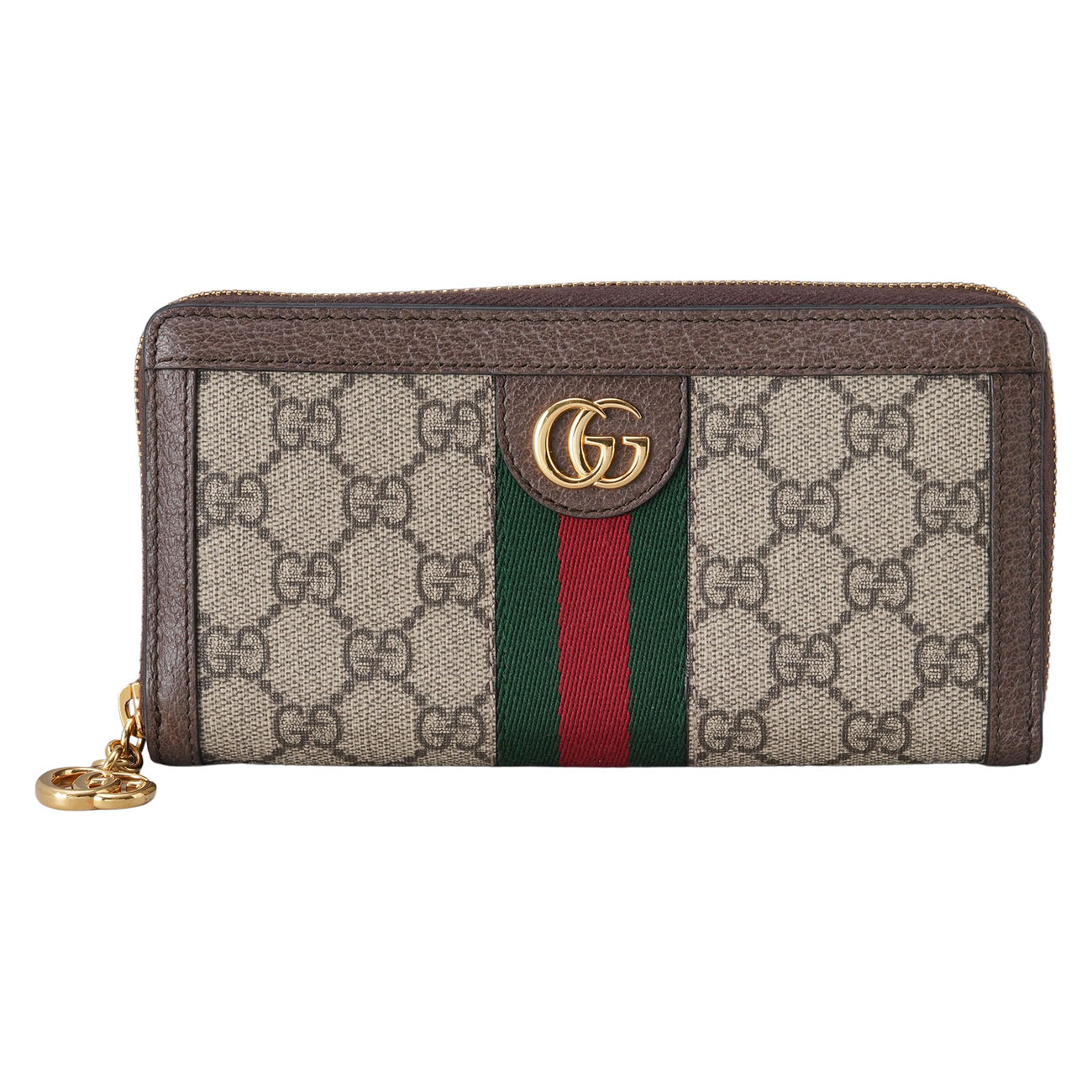GUCCI(USED)구찌 523154 GG수프림 오피디아 지퍼 장지갑