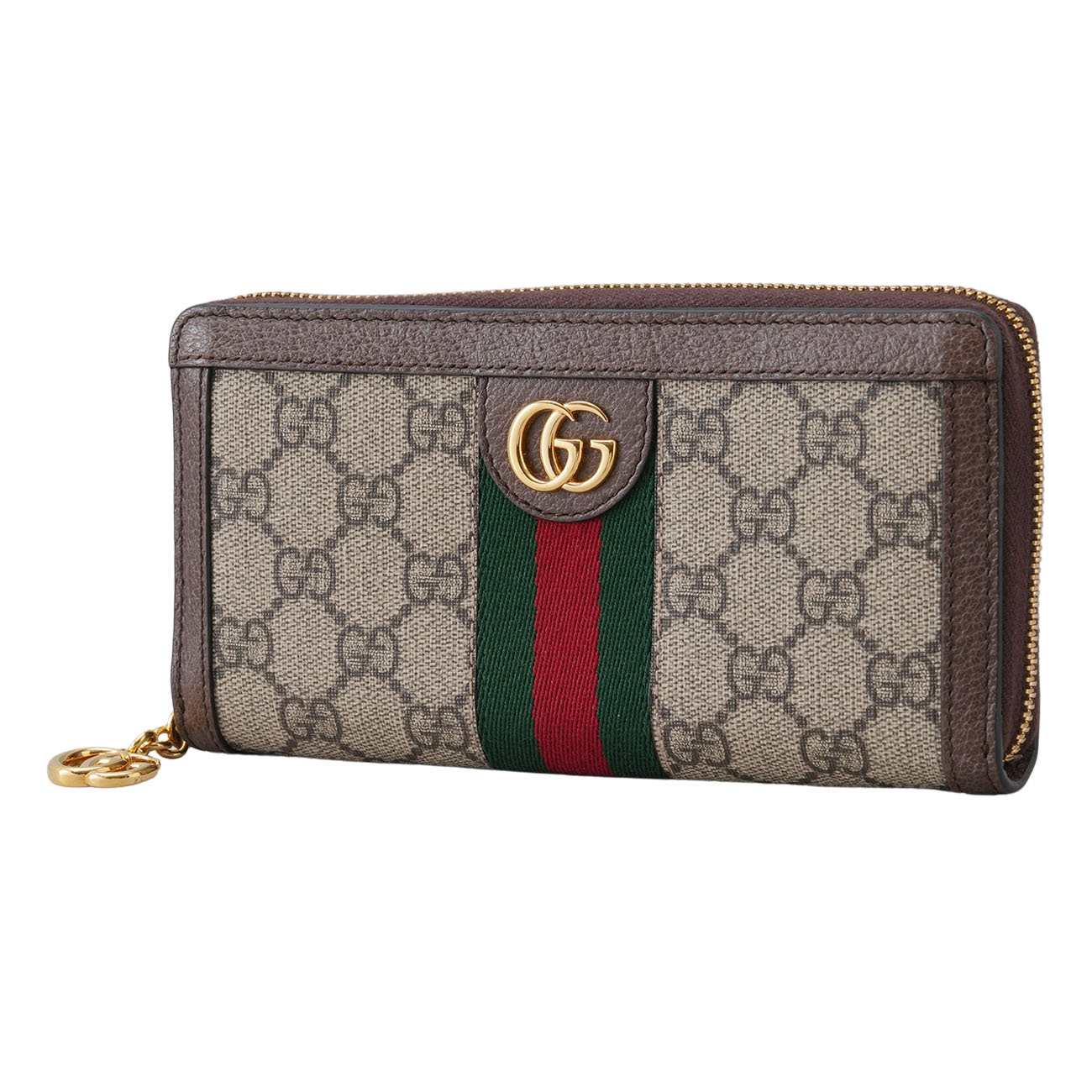 GUCCI(USED)구찌 523154 GG수프림 오피디아 지퍼 장지갑