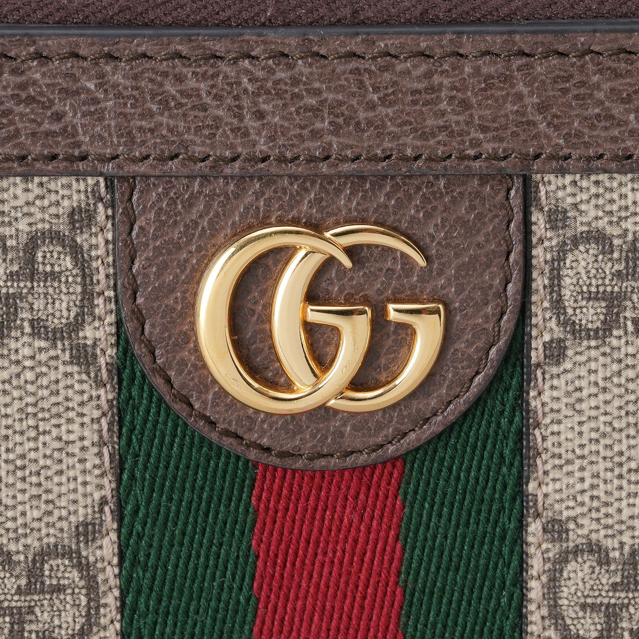 GUCCI(USED)구찌 523154 GG수프림 오피디아 지퍼 장지갑
